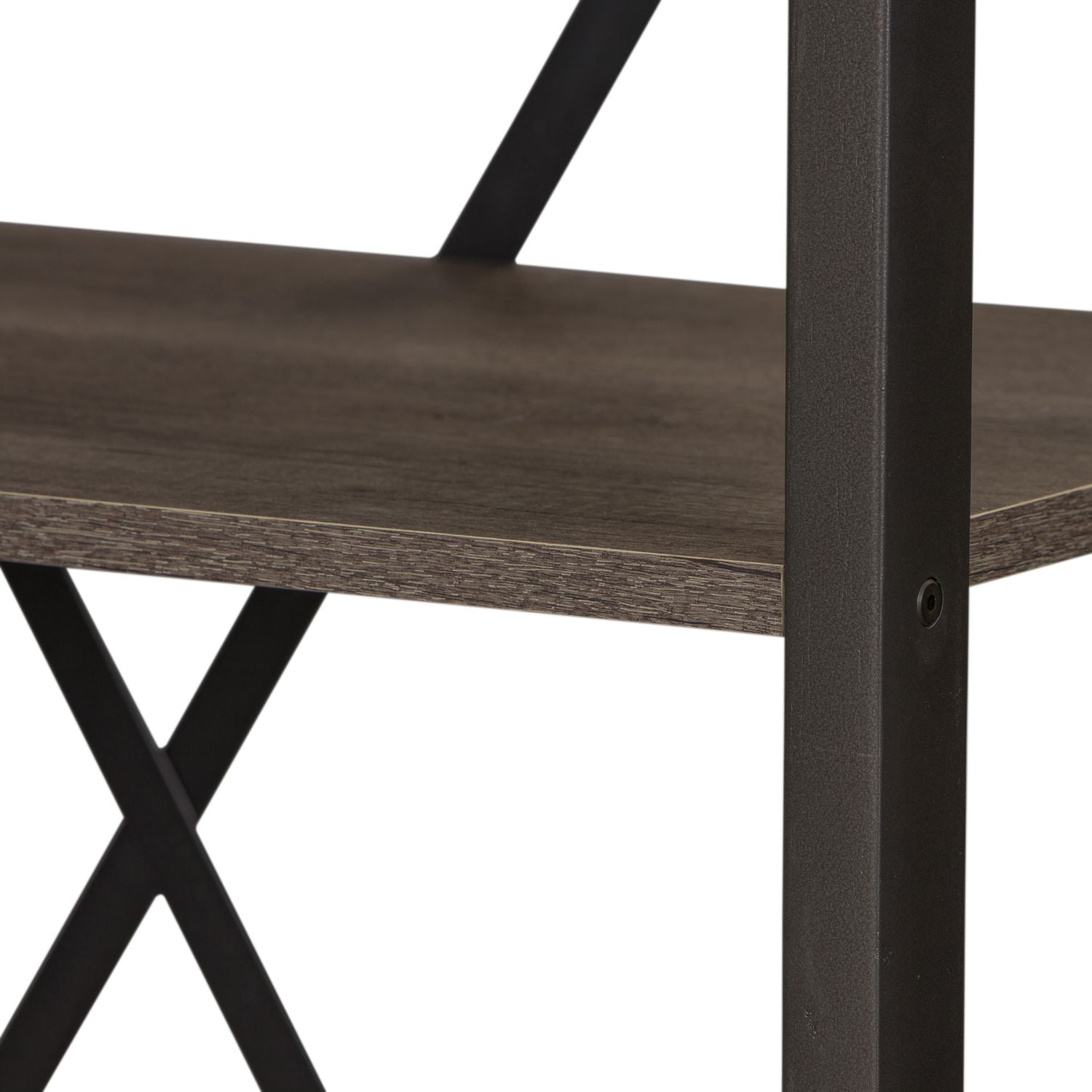 Tanners Creek Bookcase in Greystone - Luxury Home Furniture (MI)