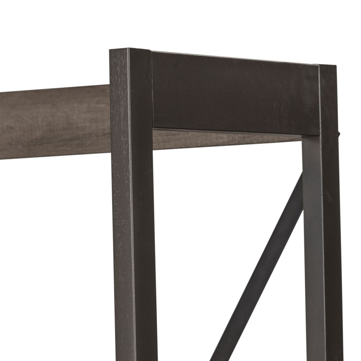 Tanners Creek Bookcase in Greystone - Luxury Home Furniture (MI)