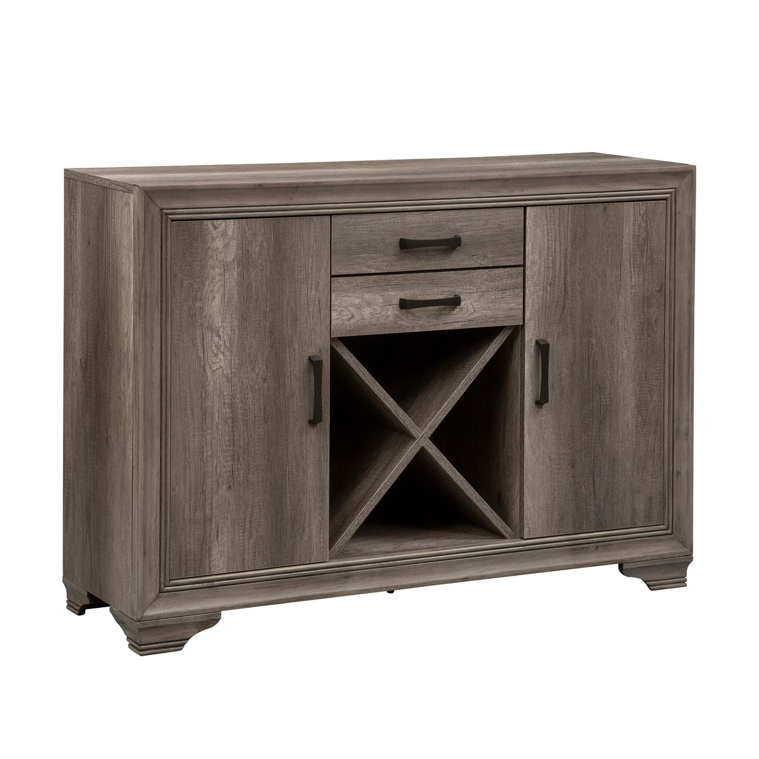 Tanners Creek Server in Greystone - Luxury Home Furniture (MI)