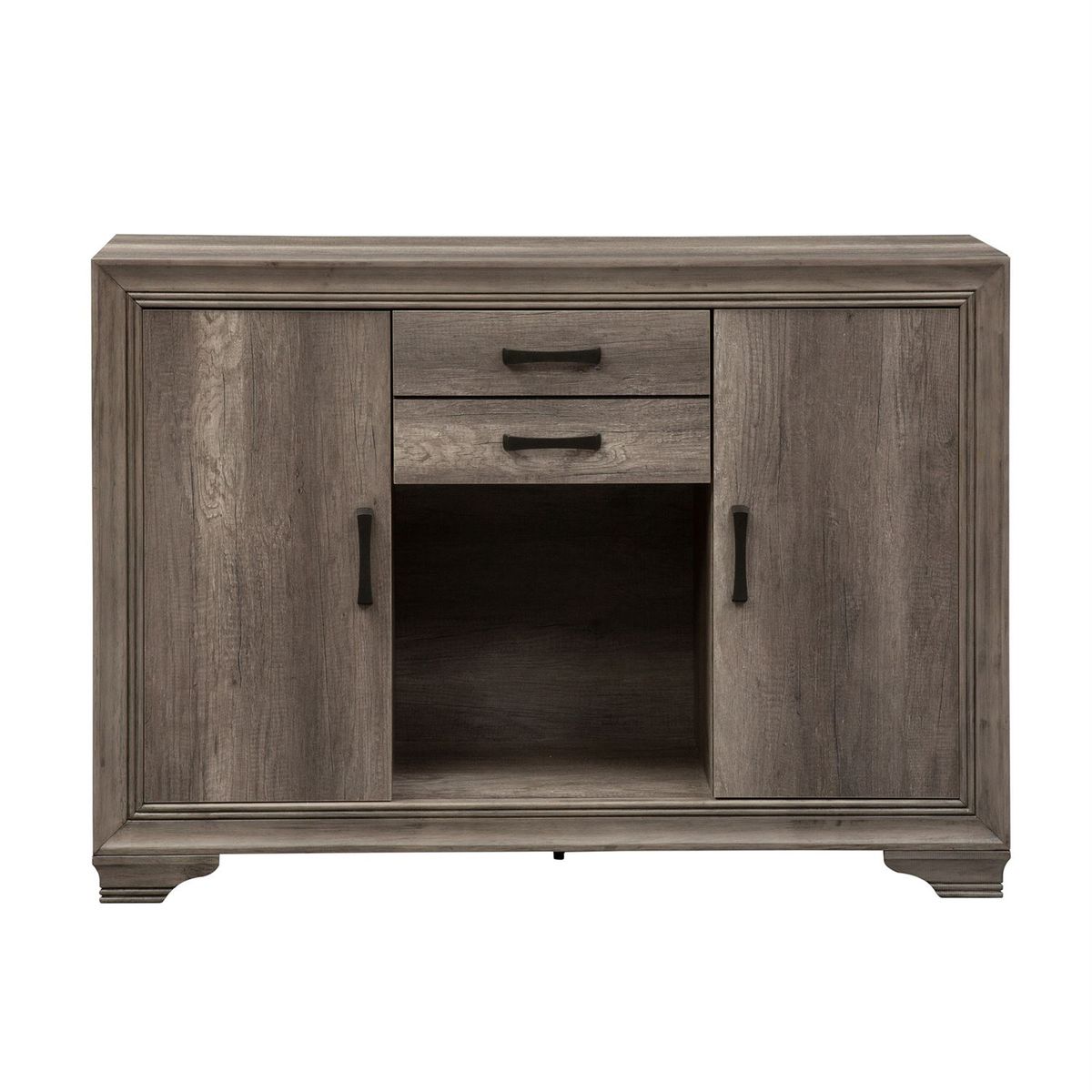 Liberty Furniture Tanners Creek Server in Greystone - Luxury Home Furniture (MI)