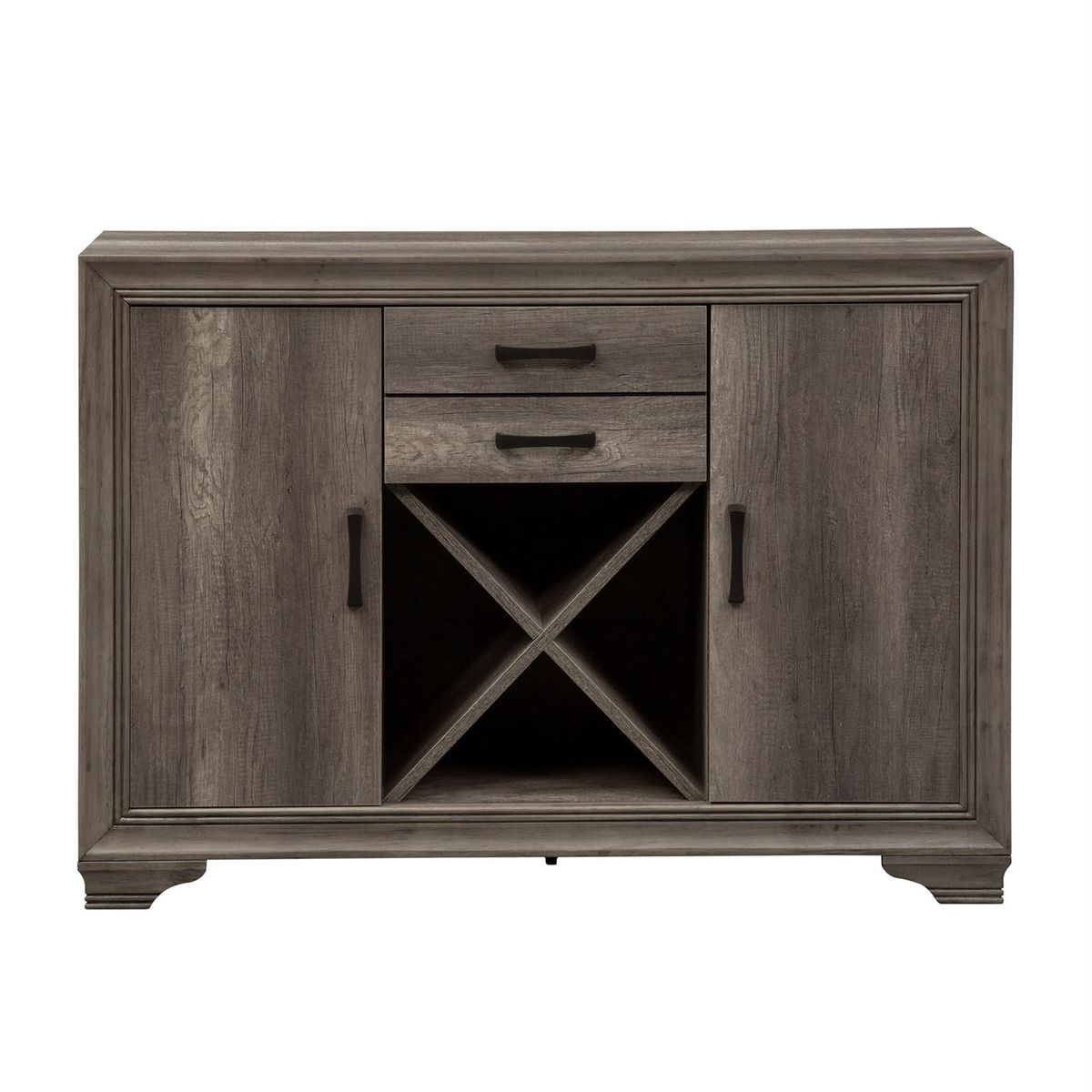 Liberty Furniture Tanners Creek Server in Greystone - Luxury Home Furniture (MI)