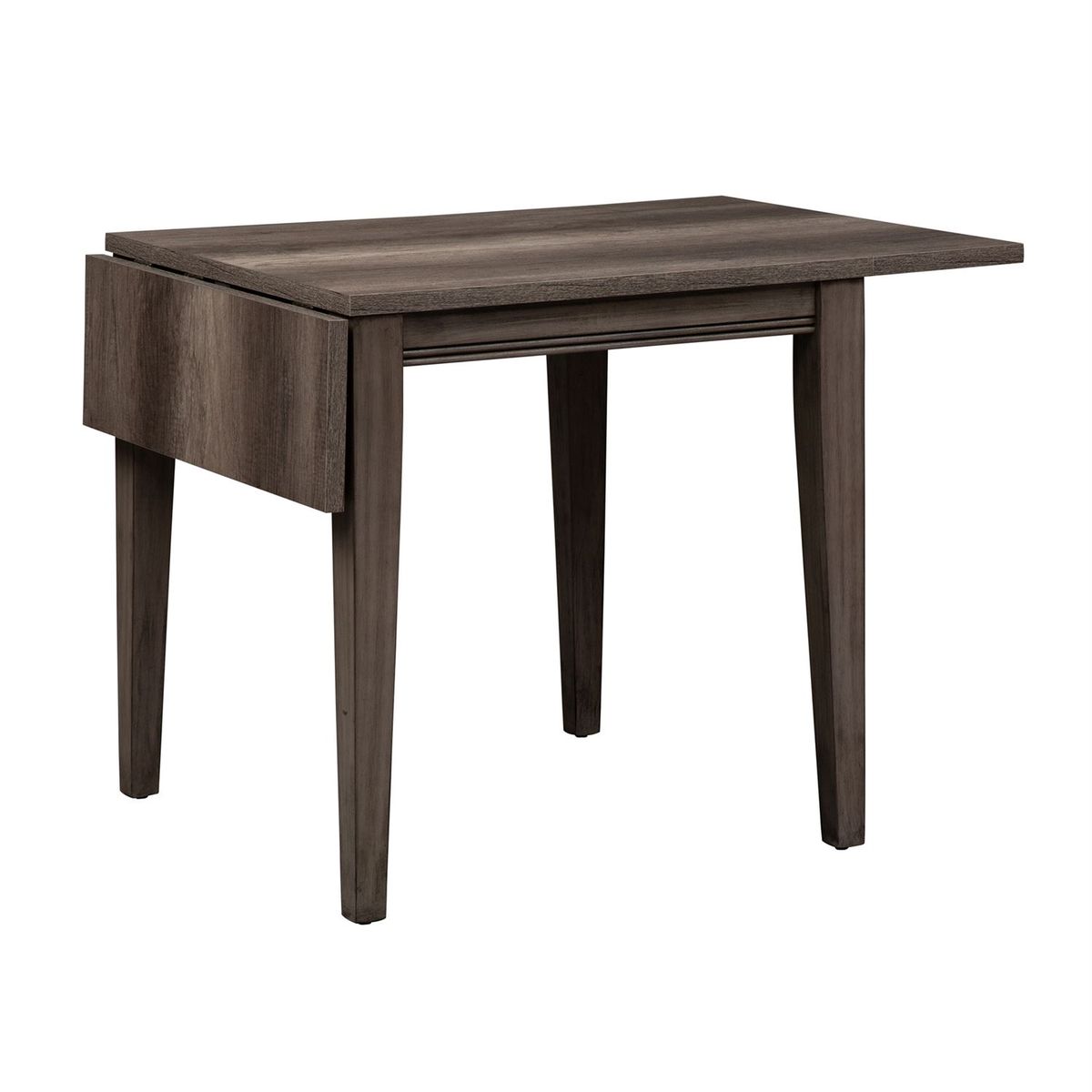 Liberty Furniture Tanners Creek Drop Leaf Table in Greystone - Luxury Home Furniture (MI)