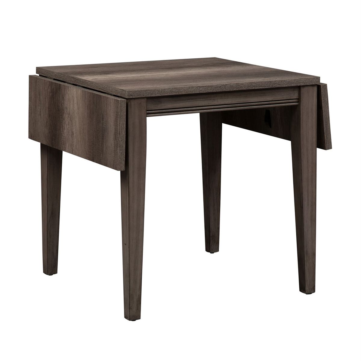 Liberty Furniture Tanners Creek Drop Leaf Table in Greystone - Luxury Home Furniture (MI)