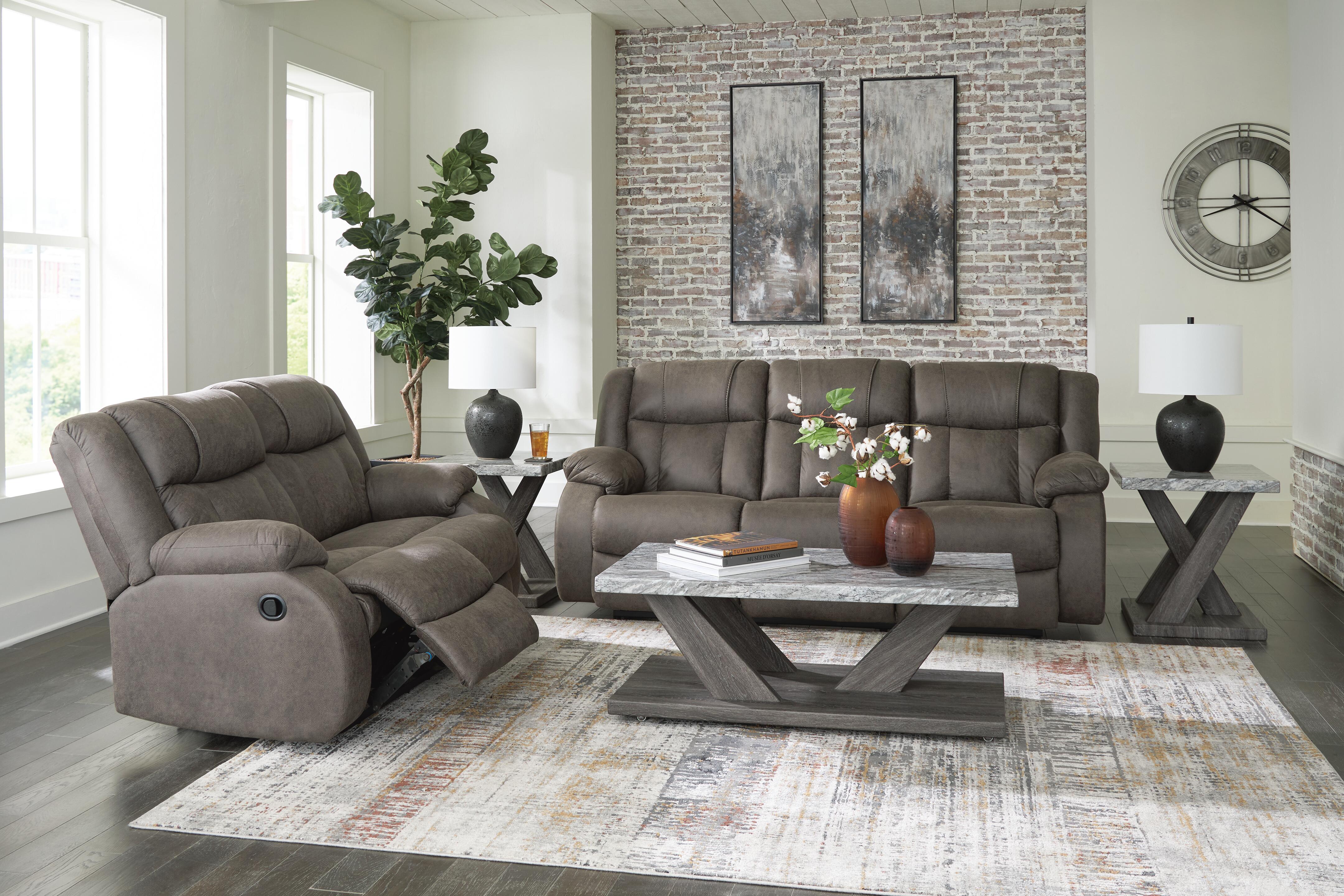 First Base Living Room Set - Luxury Home Furniture (MI)