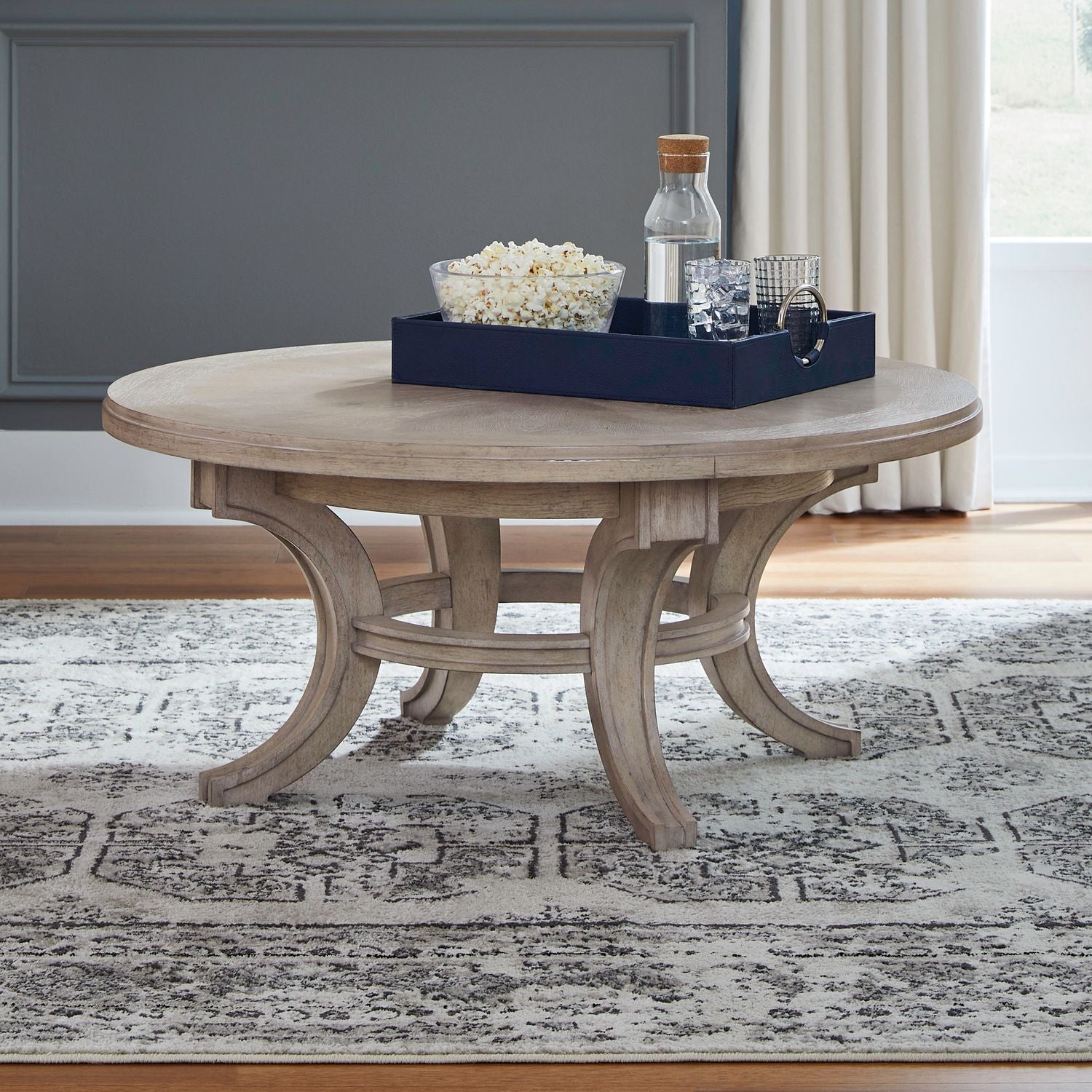 New Haven Round Cocktail Table image