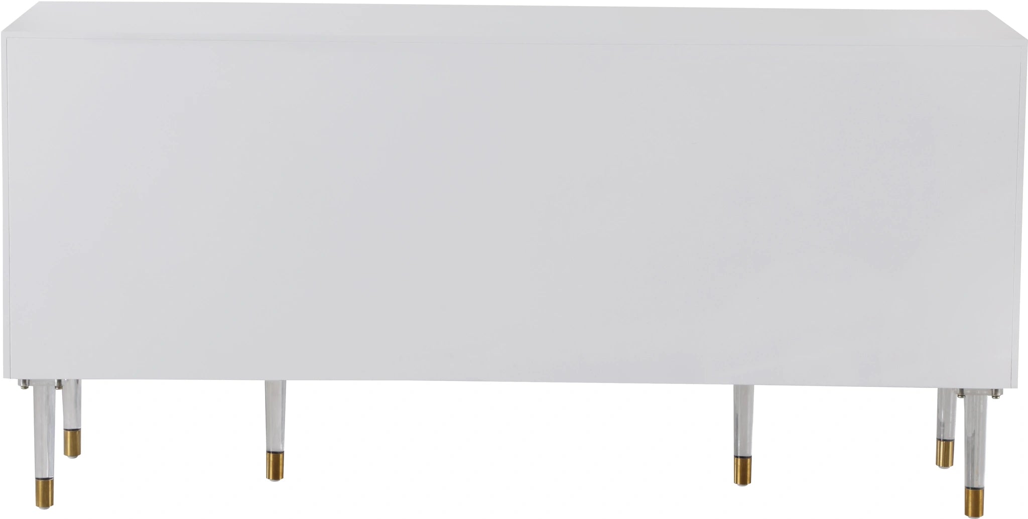 Jive White Lacquer Sideboard/Buffet
