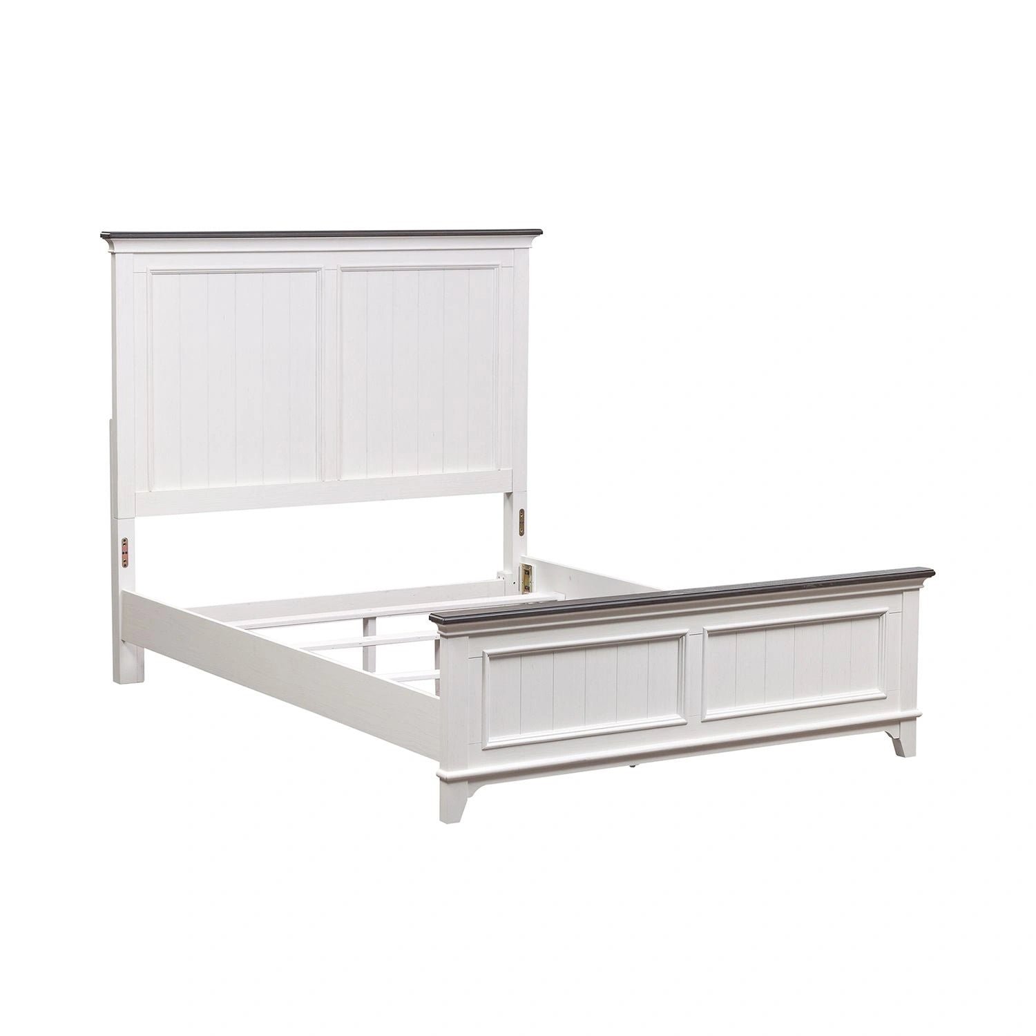 Allyson Park Panel Bed, Dresser & Mirror image