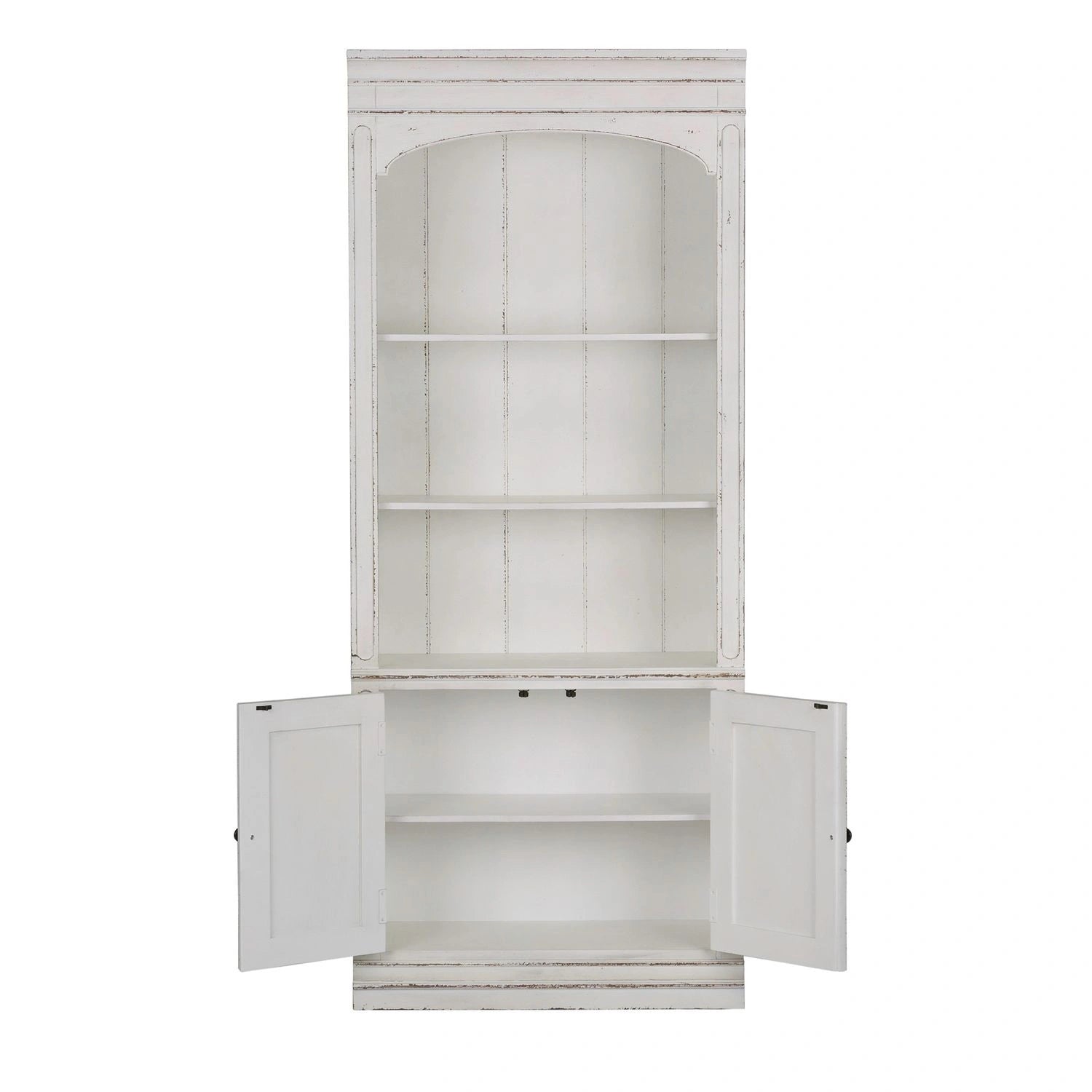 Magnolia Manor Bunching Bookcase in Antique White image