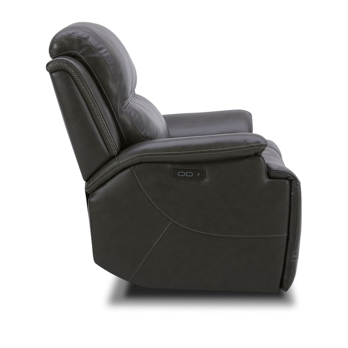 Liberty Furniture Bentley SG Recliner P2 & ZG in Graphite - Luxury Home Furniture (MI)