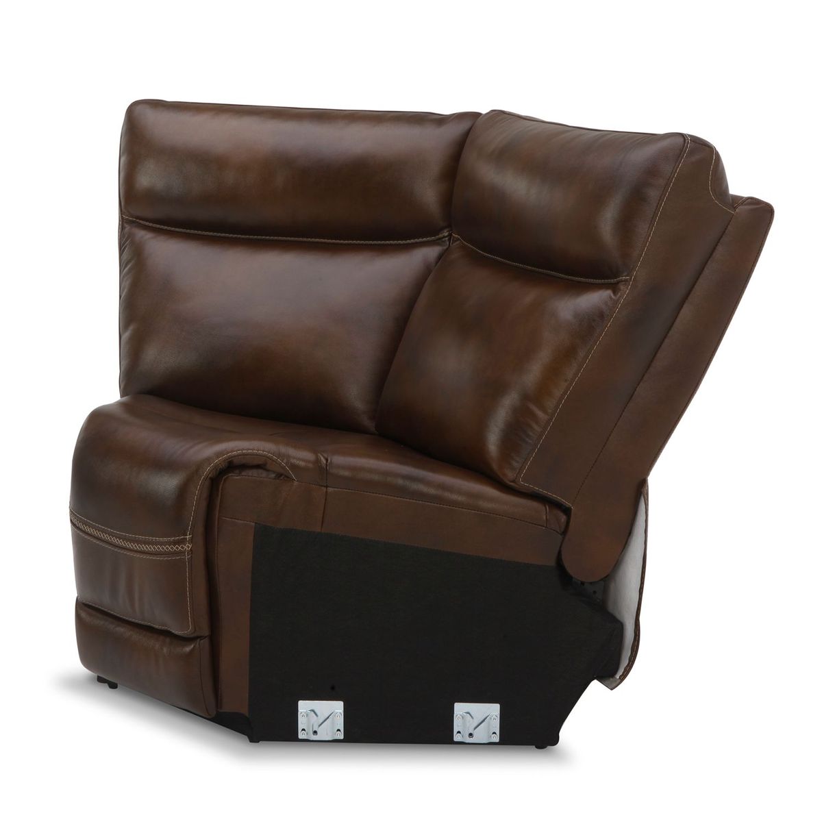 Liberty Furniture Blair Corner Wedge in Cognac - Luxury Home Furniture (MI)