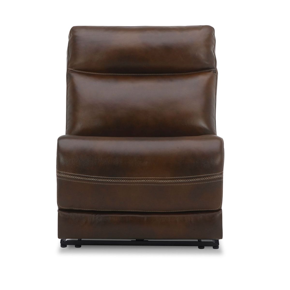 Liberty Furniture Blair Armless Recliner P2 & ZG in Cognac - Luxury Home Furniture (MI)