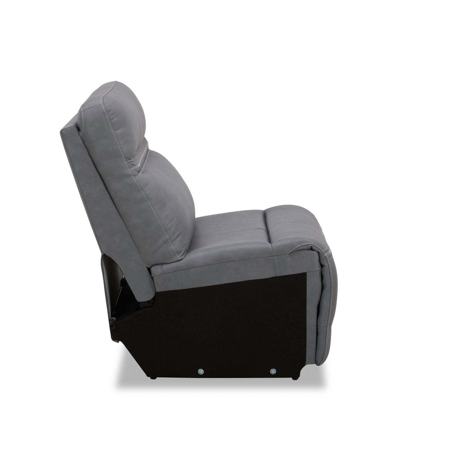 Cooper Armless Chair - Blue Gray image