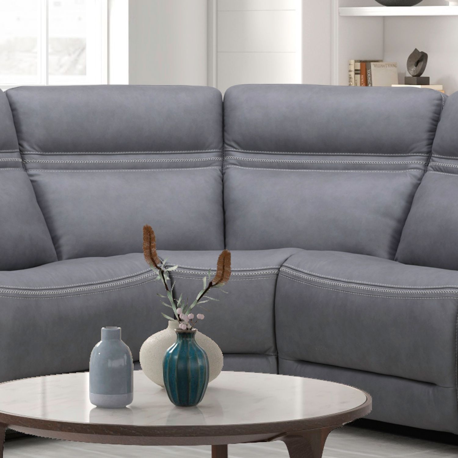 Cooper Corner Wedge - Blue Gray image
