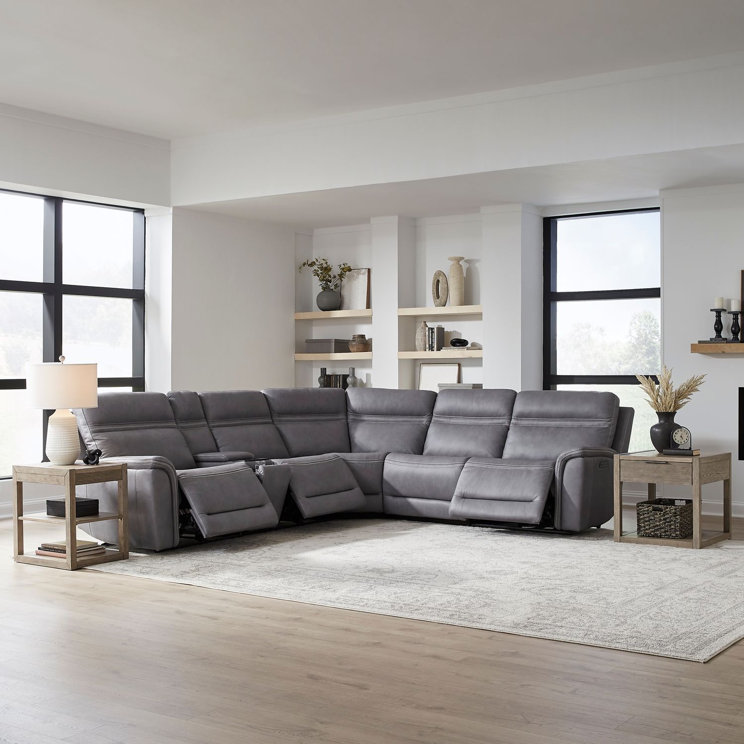 Cooper 6 Piece Sectional - Luxury Home Furniture (MI)