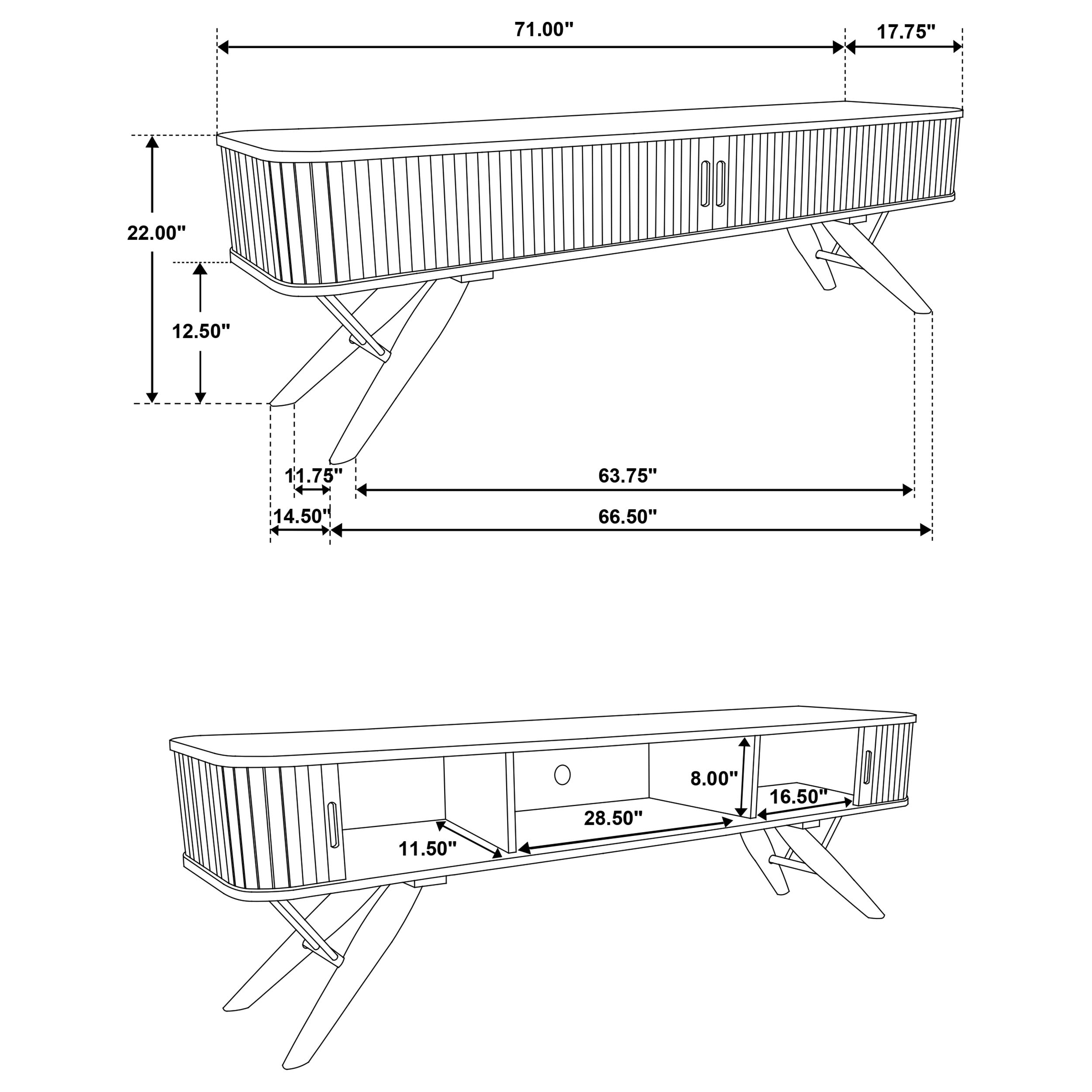 Valna Tv Stand - Luxury Home Furniture (MI)