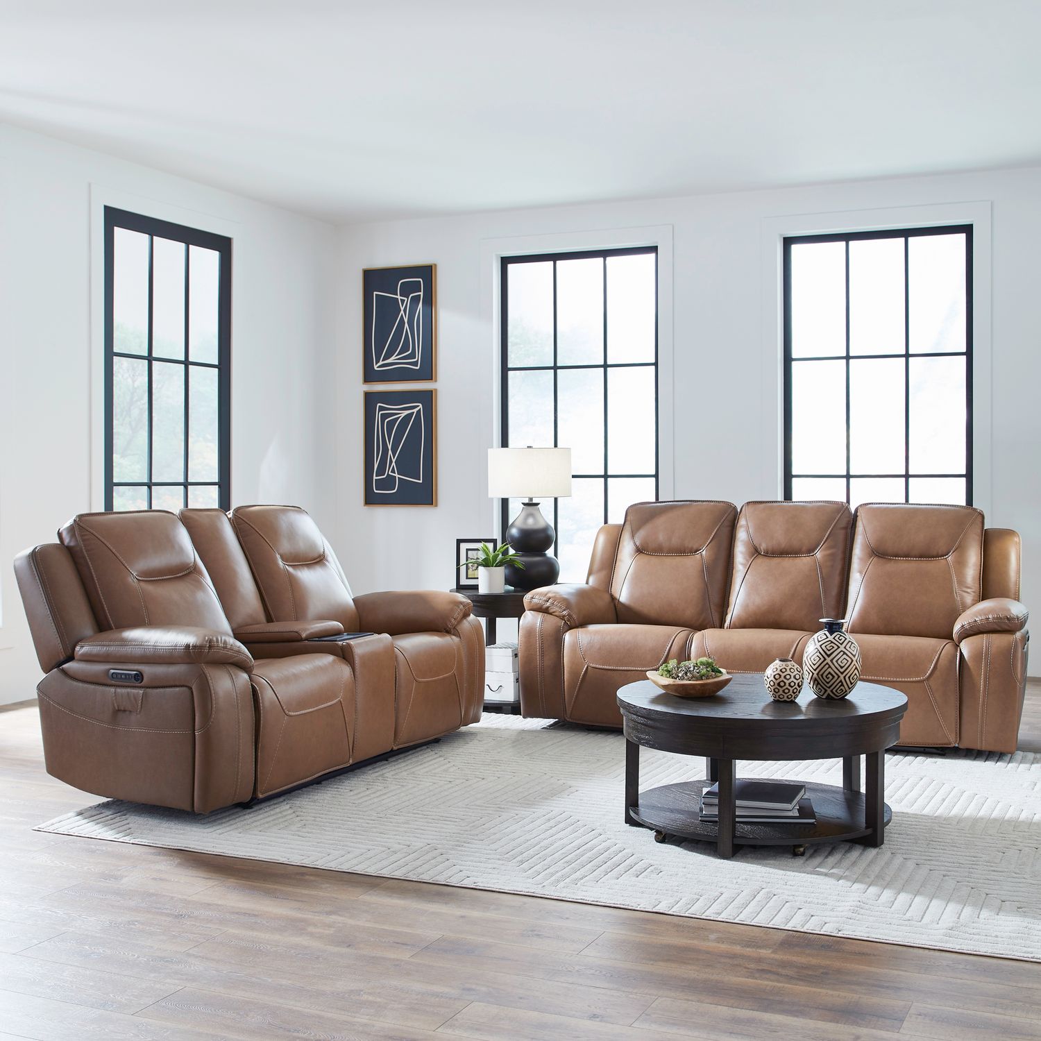 Callihan Sofa & Loveseat image