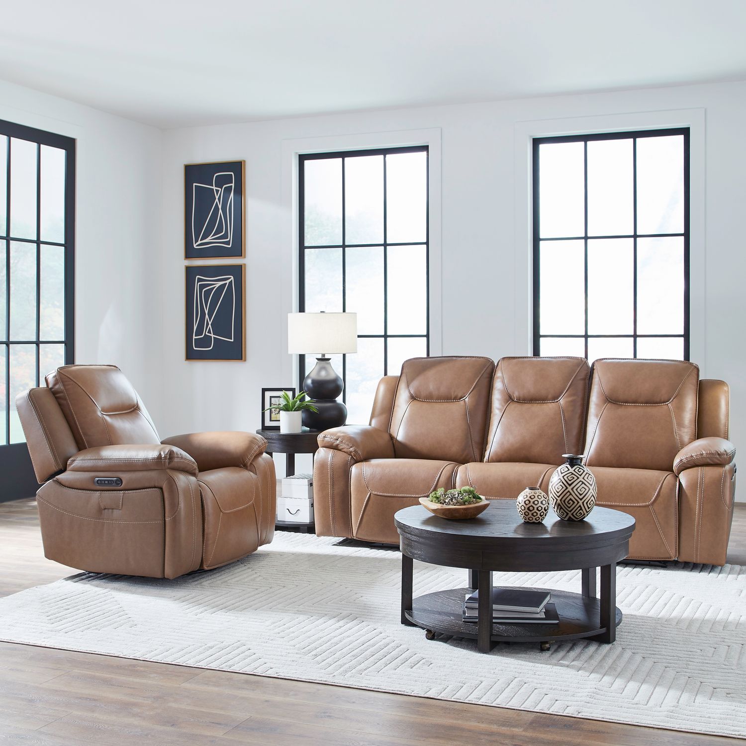 Callihan Sofa & Recliner image