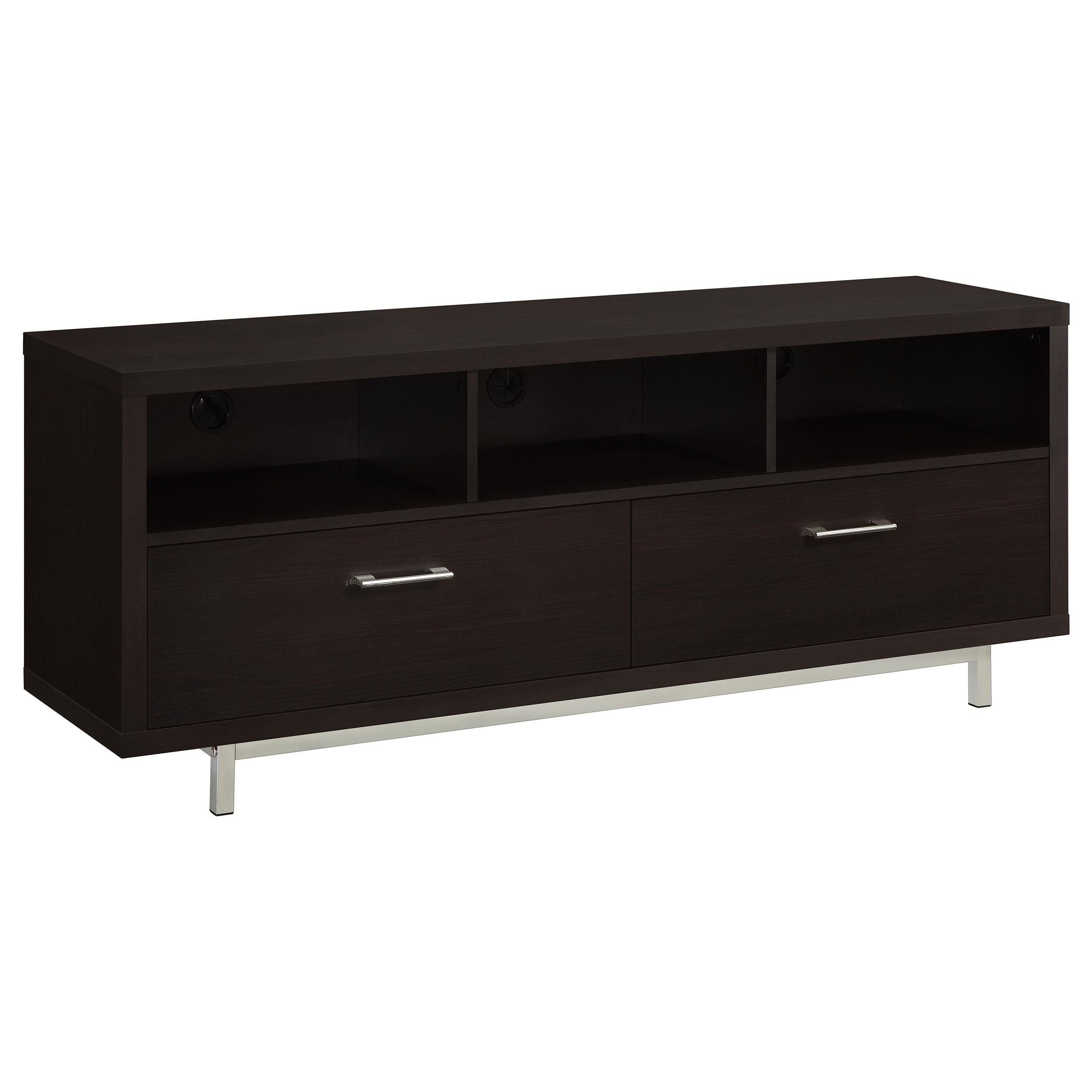 Casey 2-drawer Rectangular TV Console Cappuccino - Luxury Home Furniture (MI)