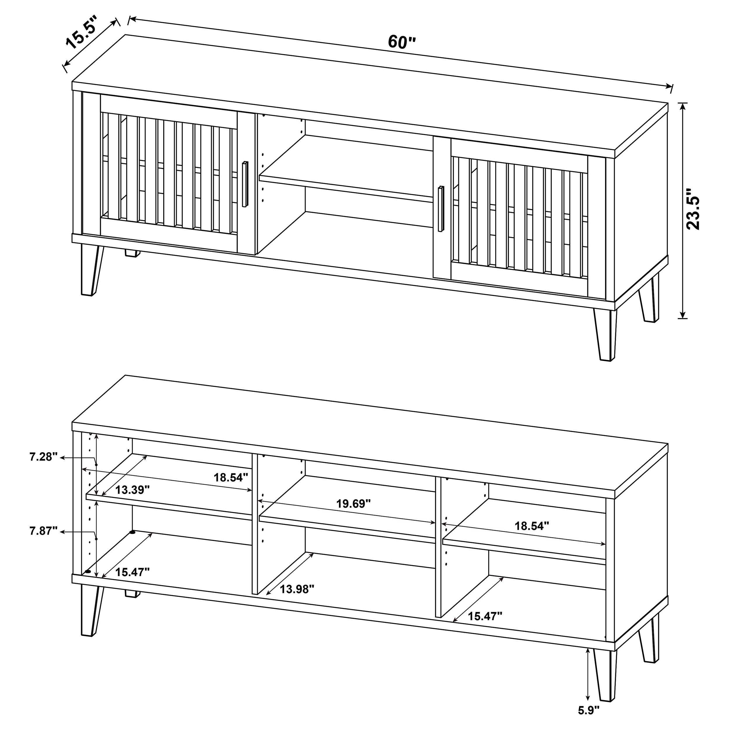 Sedona Tv Stand - Luxury Home Furniture (MI)
