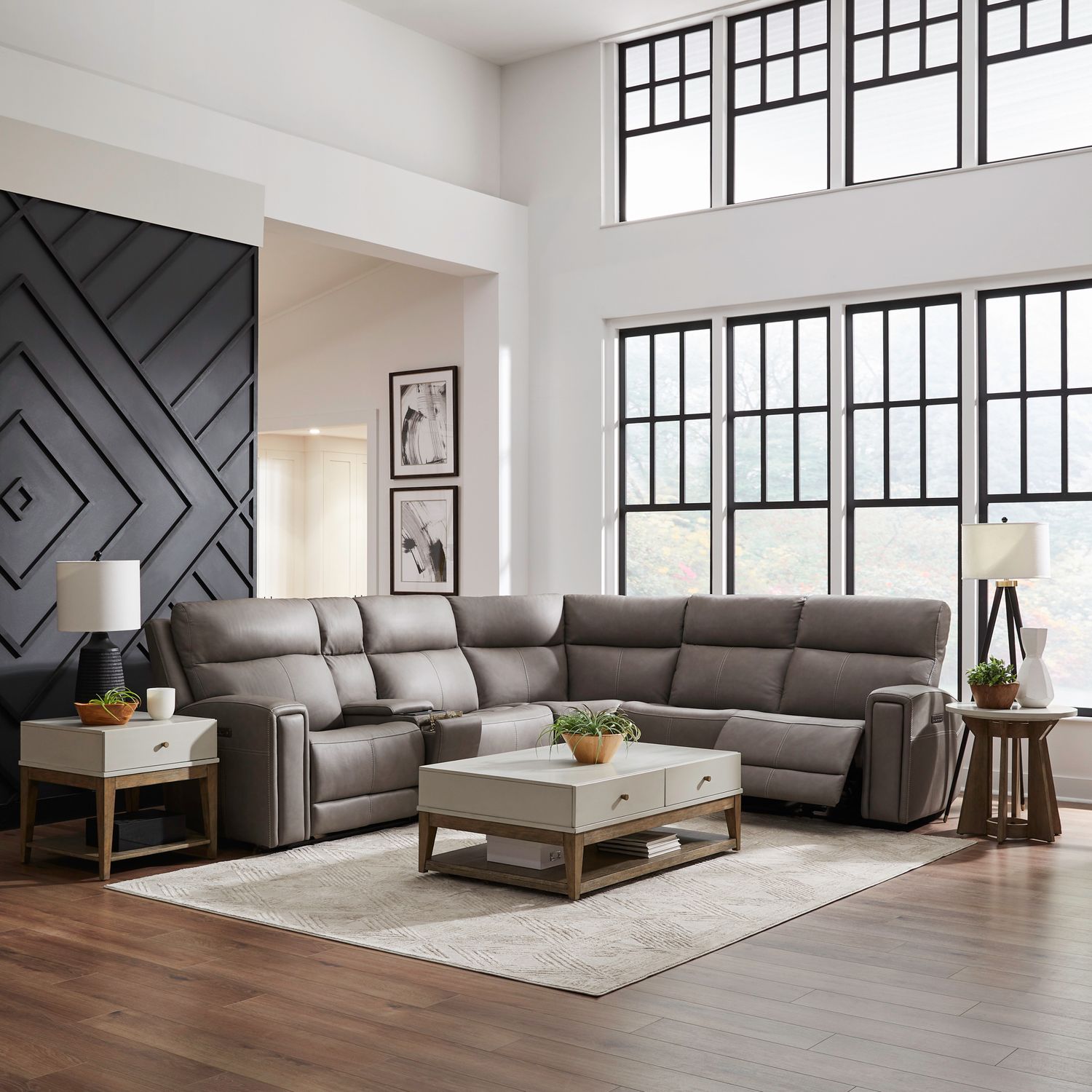 Camden 6 Piece Sectional - Luxury Home Furniture (MI)