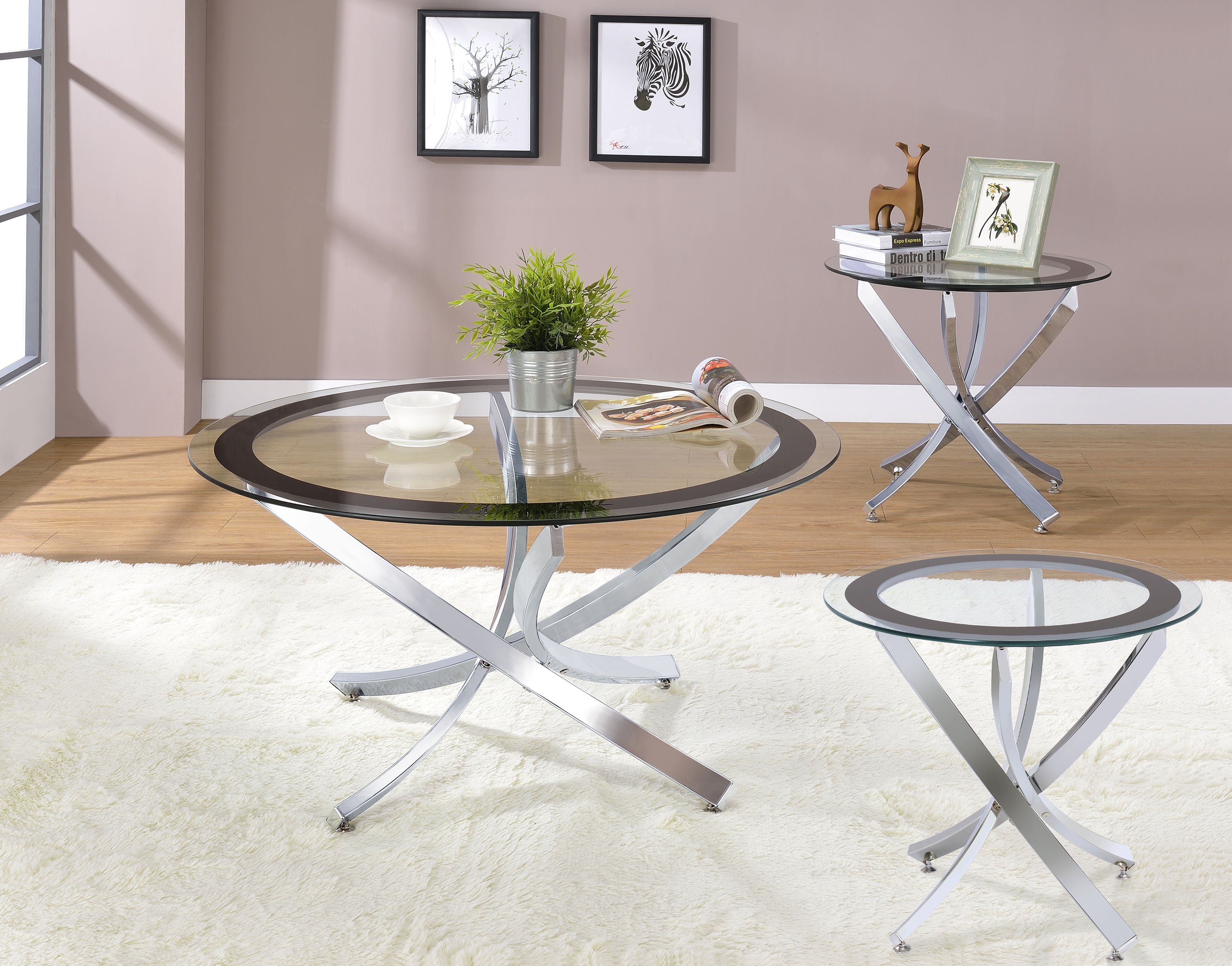 Brooke Coffee Table Set - Luxury Home Furniture (MI)