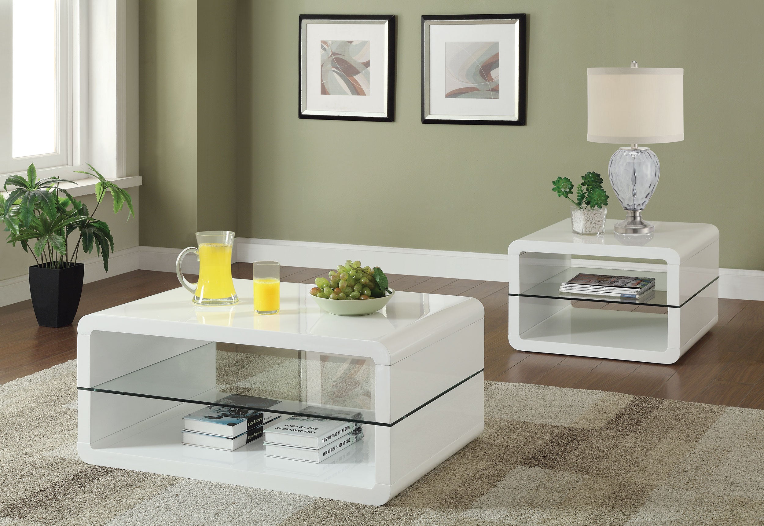 Elana Coffee Table Set - Luxury Home Furniture (MI)