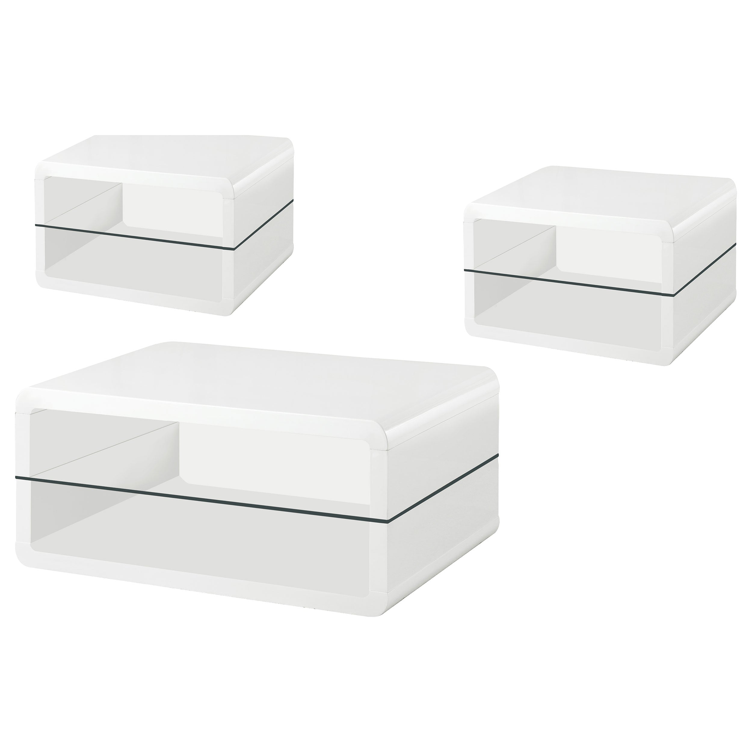 Elana Coffee Table Sets - Luxury Home Furniture (MI)