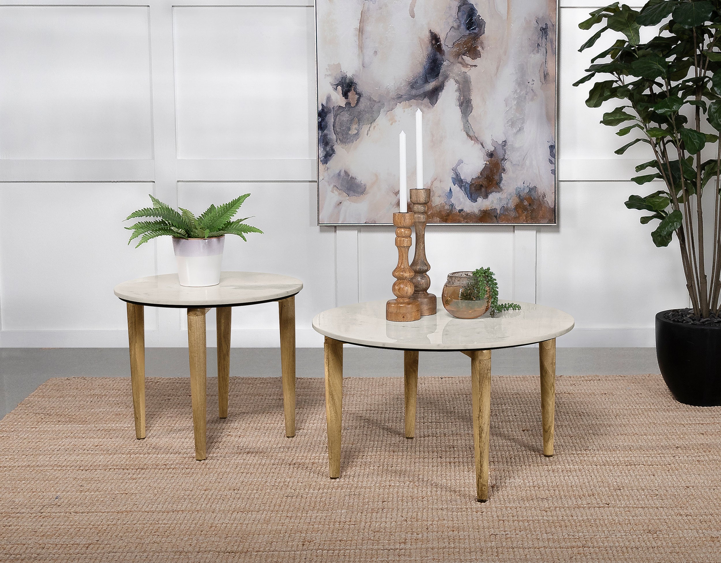 Aldis Coffee Table Sets - Luxury Home Furniture (MI)