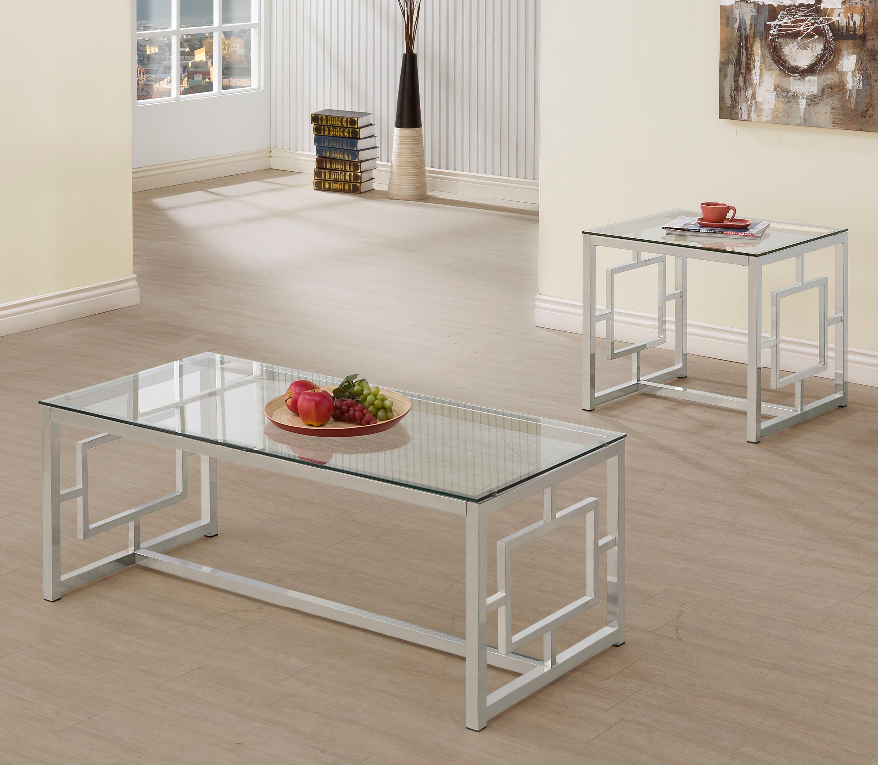 Merced Coffee Table Sets - Luxury Home Furniture (MI)