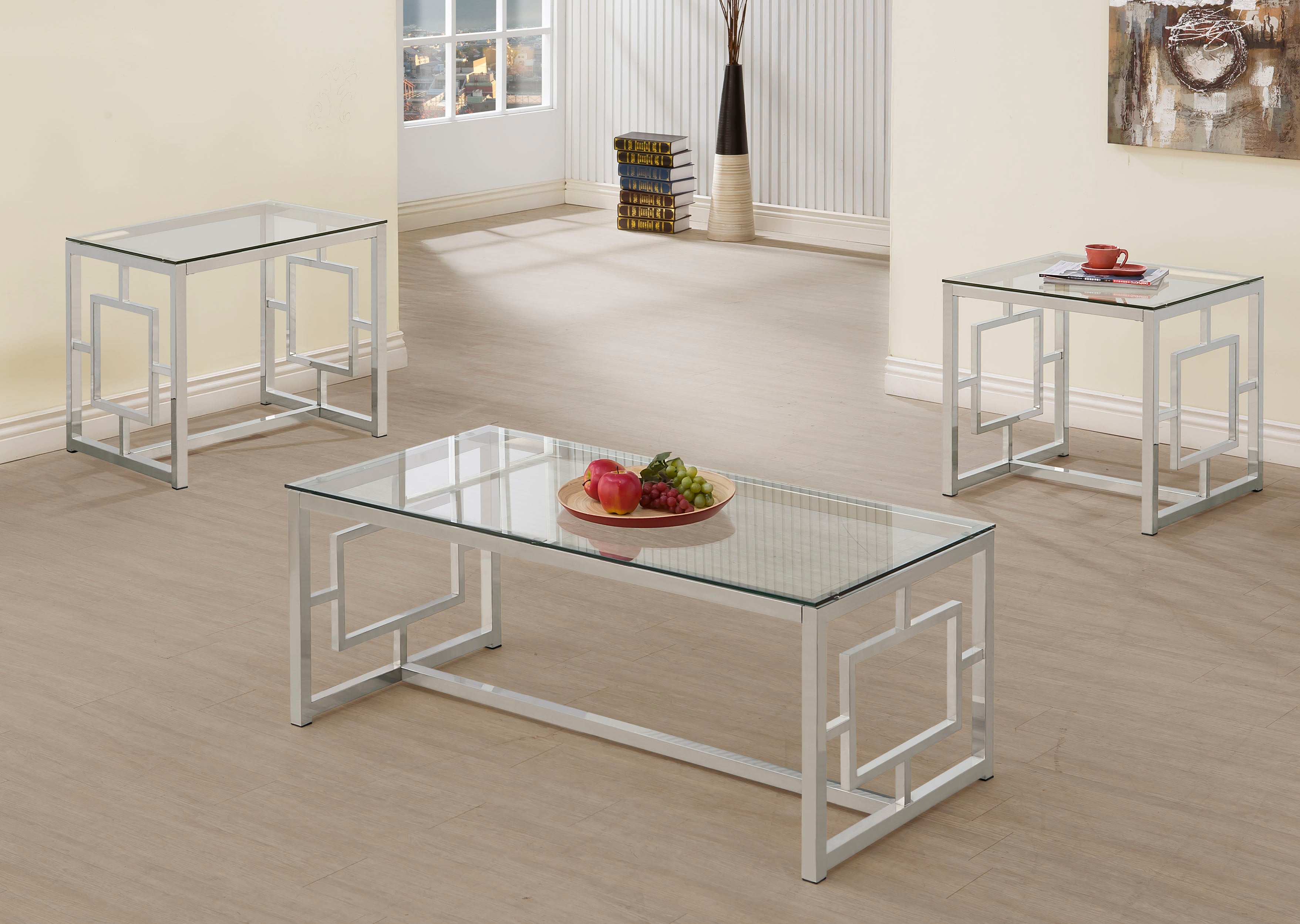 Merced Coffee Table Sets - Luxury Home Furniture (MI)