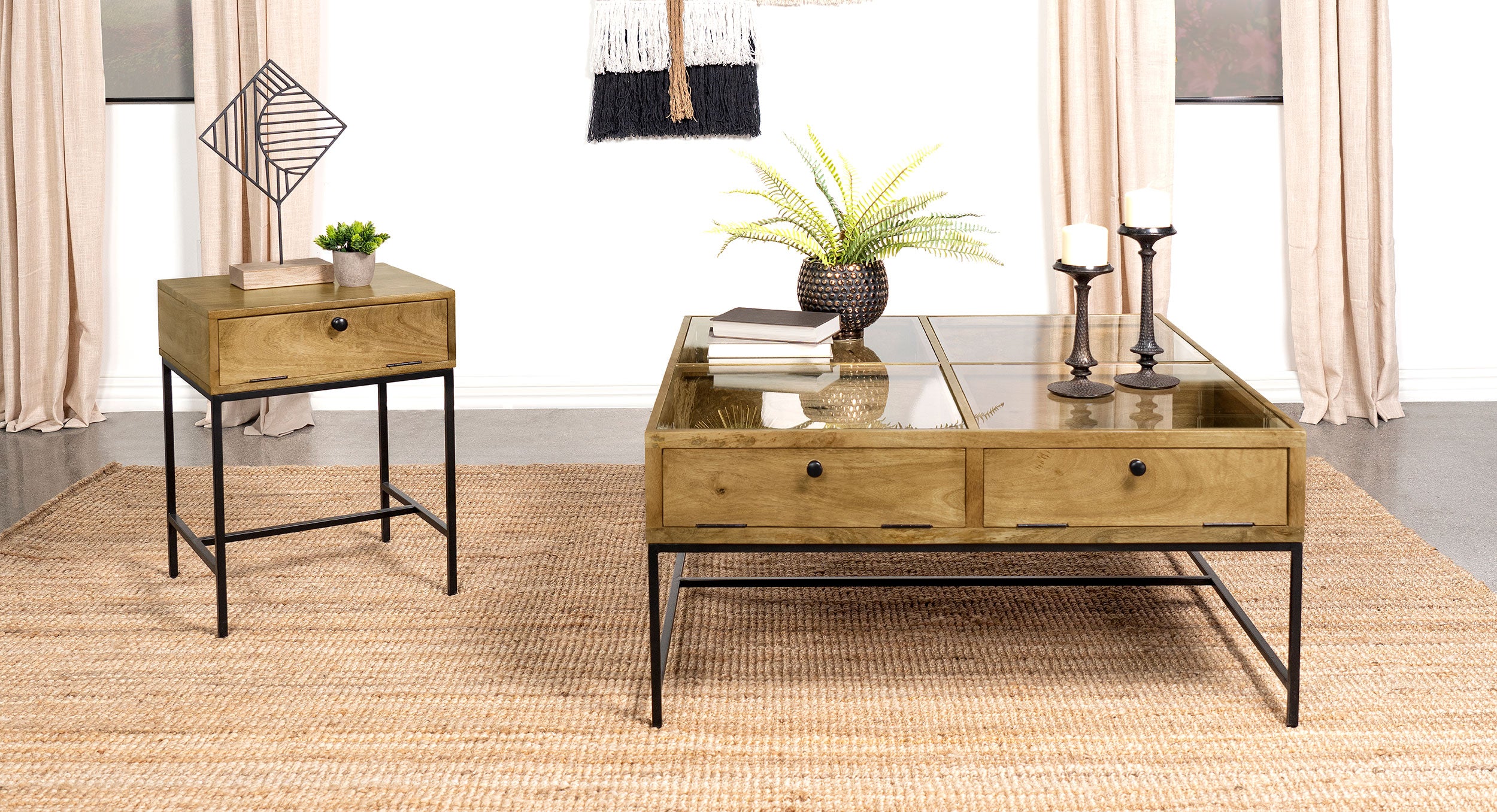 Stephie Coffee Table Sets - Luxury Home Furniture (MI)