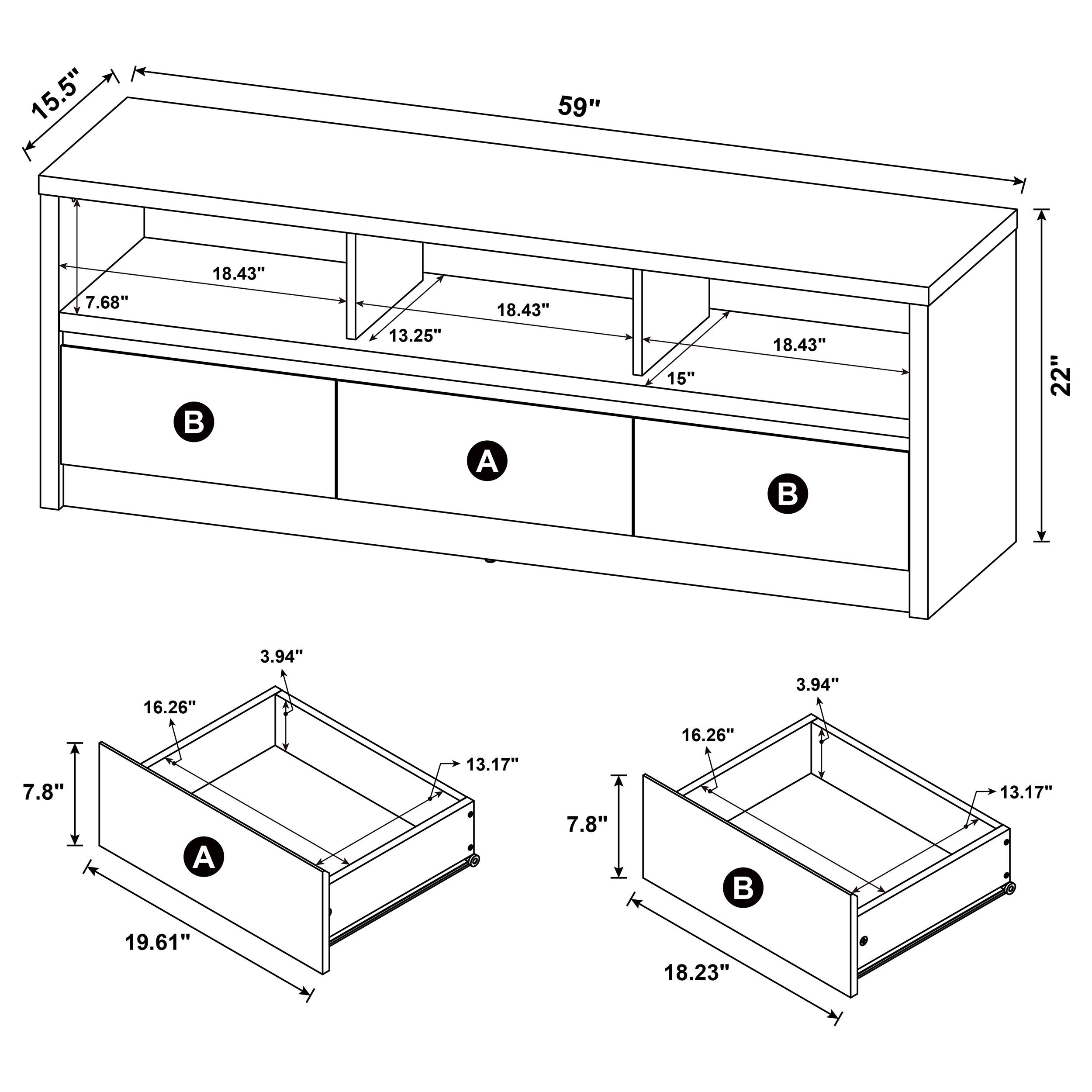 Rutland TV Stand - Luxury Home Furniture (MI)