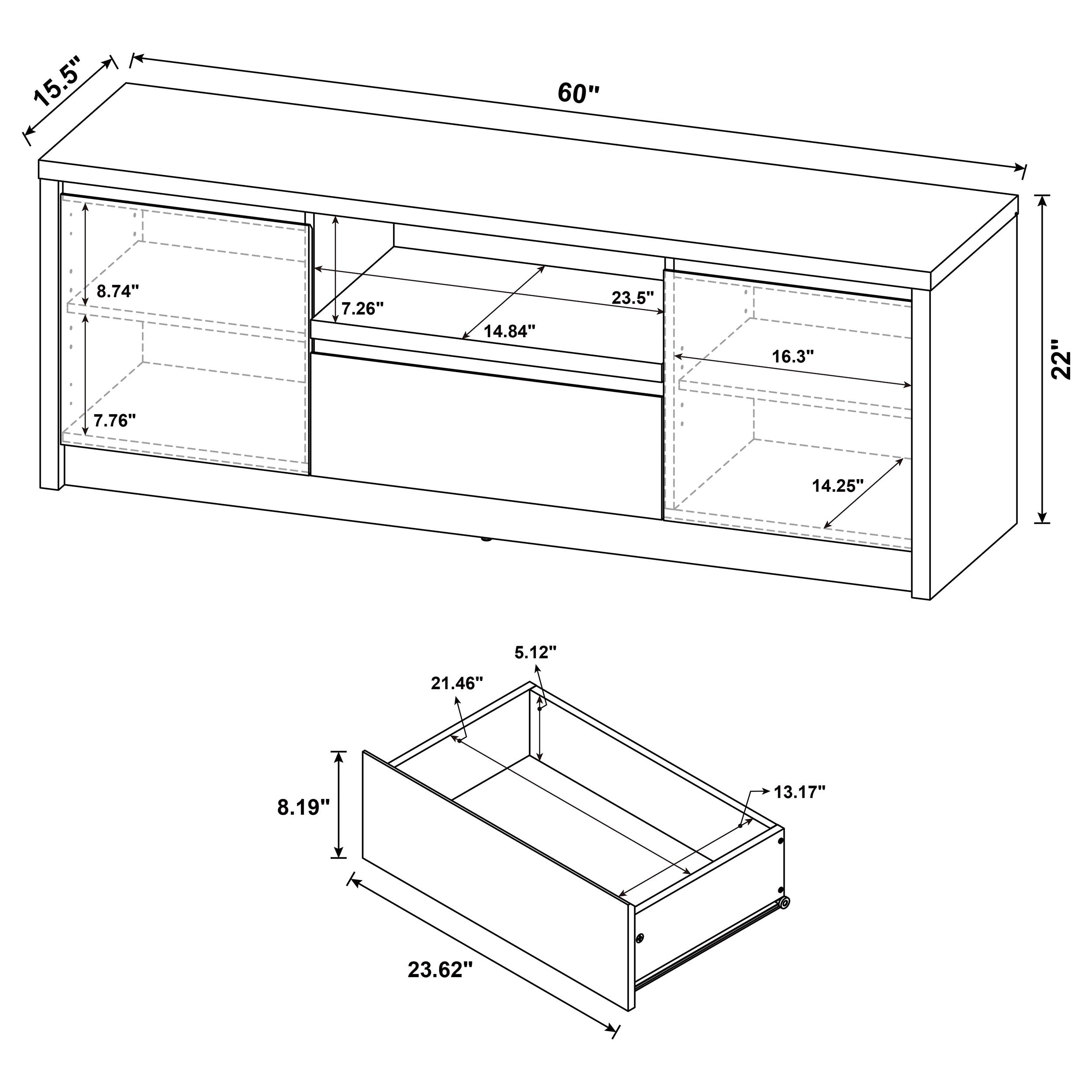 Winfield Entertainment Center - Luxury Home Furniture (MI)