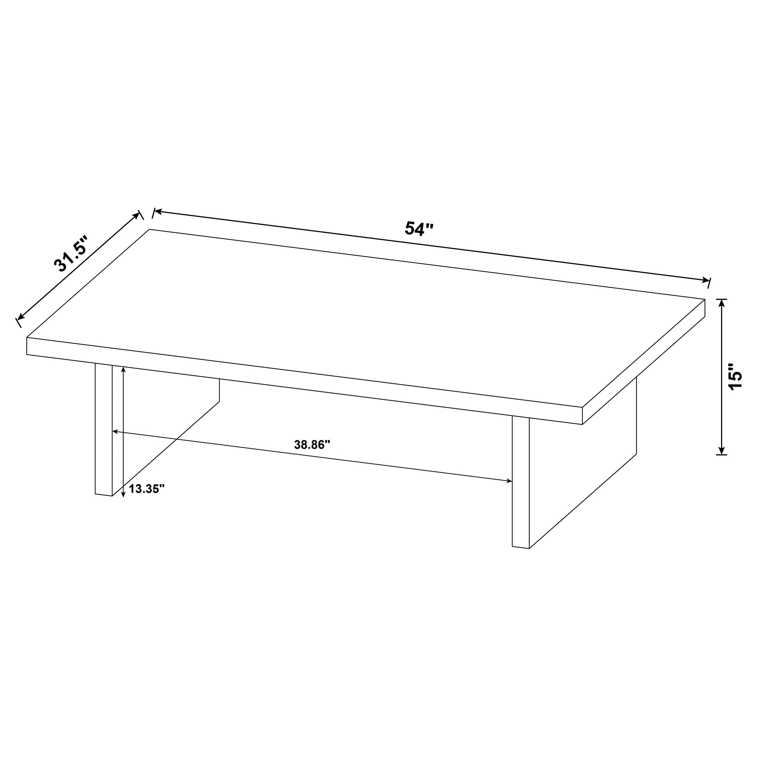 Max Coffee Table - Luxury Home Furniture (MI)
