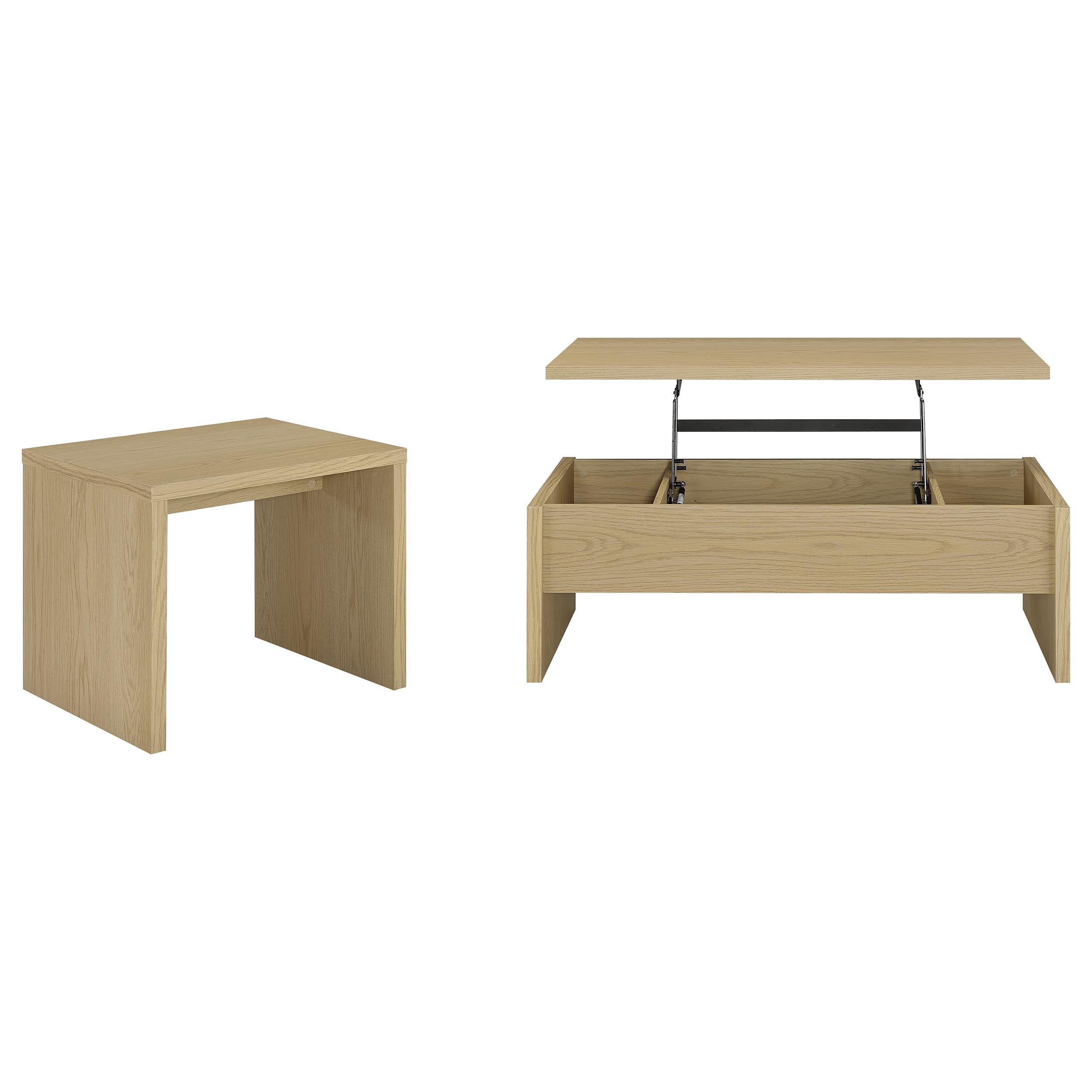 Canoga Lift-Top Coffee Table Set - Luxury Home Furniture (MI)