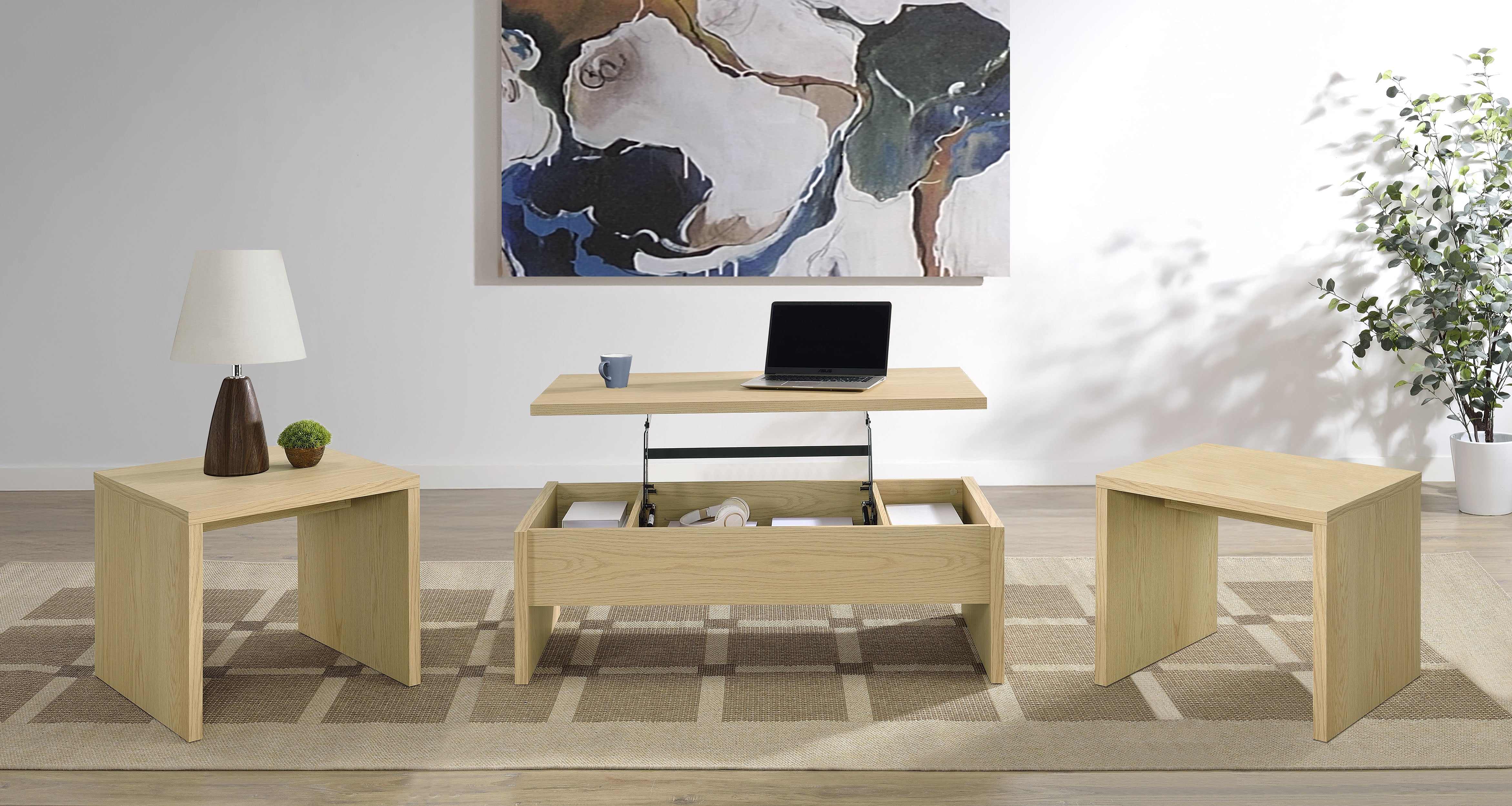 Canoga Lift-Top Coffee Table Set