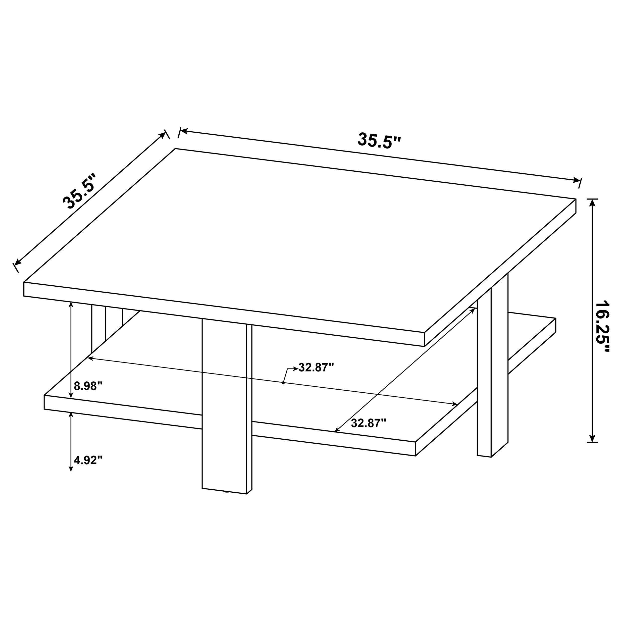 Dawn Coffee Table Set - Luxury Home Furniture (MI)