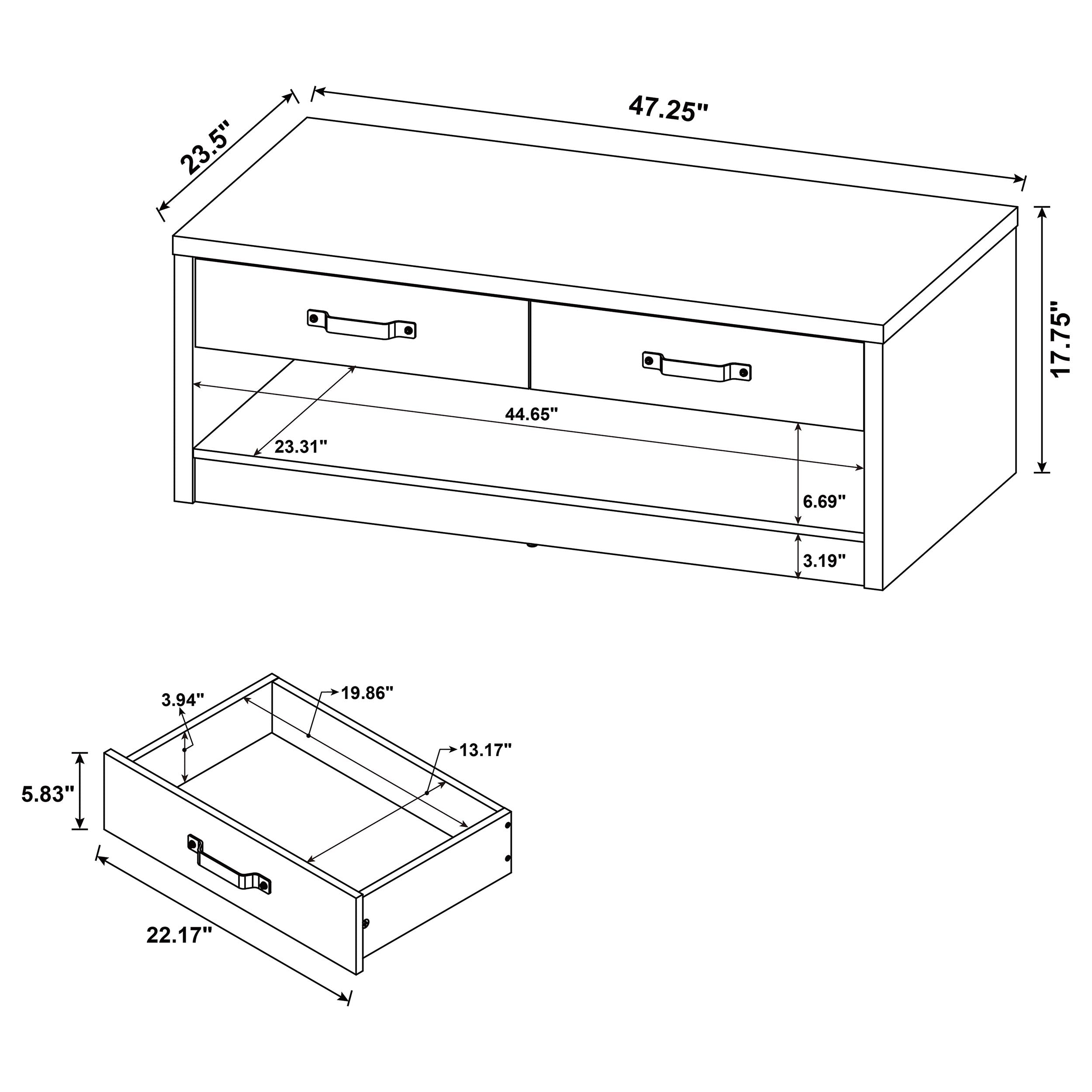 Felix Coffee Table Sets - Luxury Home Furniture (MI)