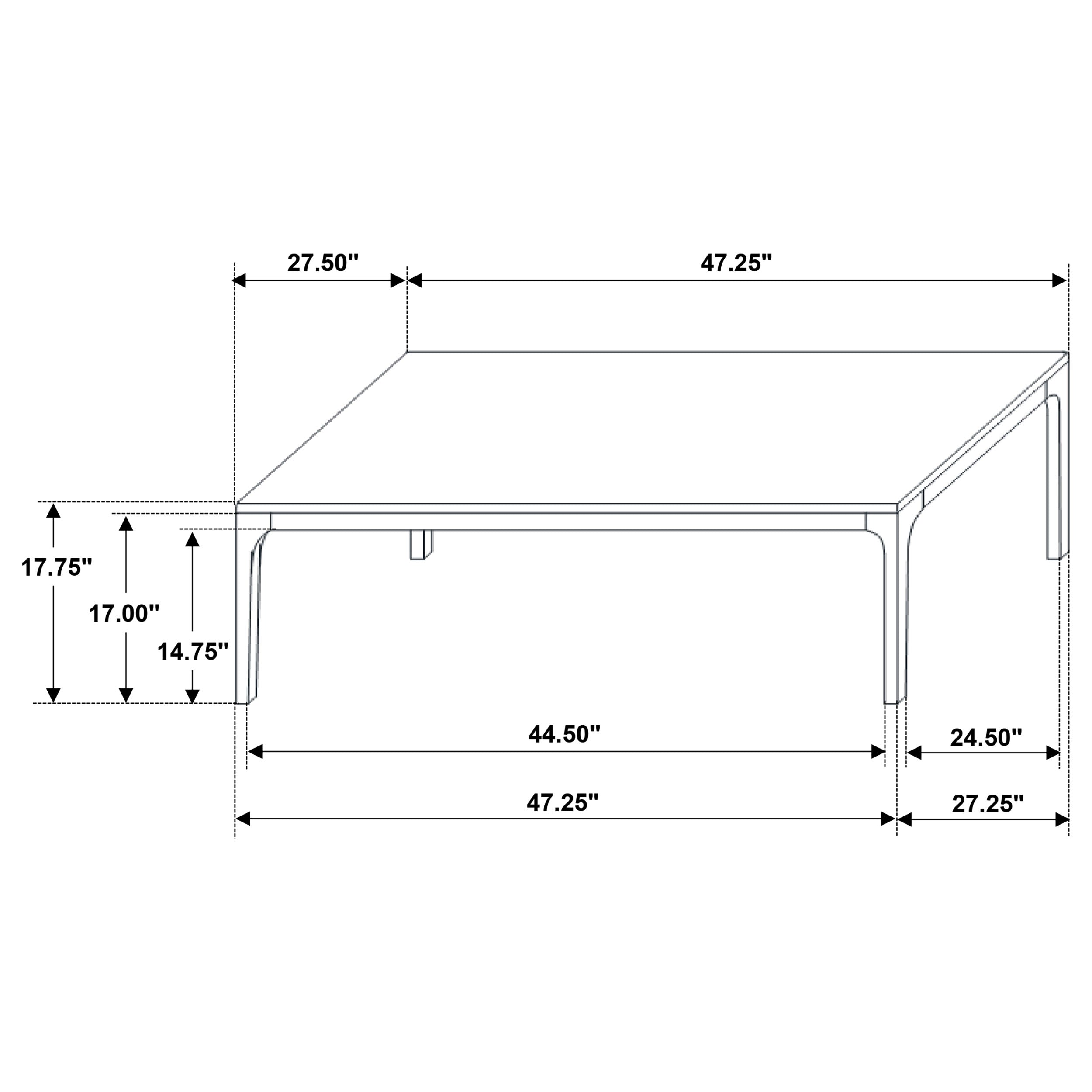 Polaris Coffee Table Sets - Luxury Home Furniture (MI)