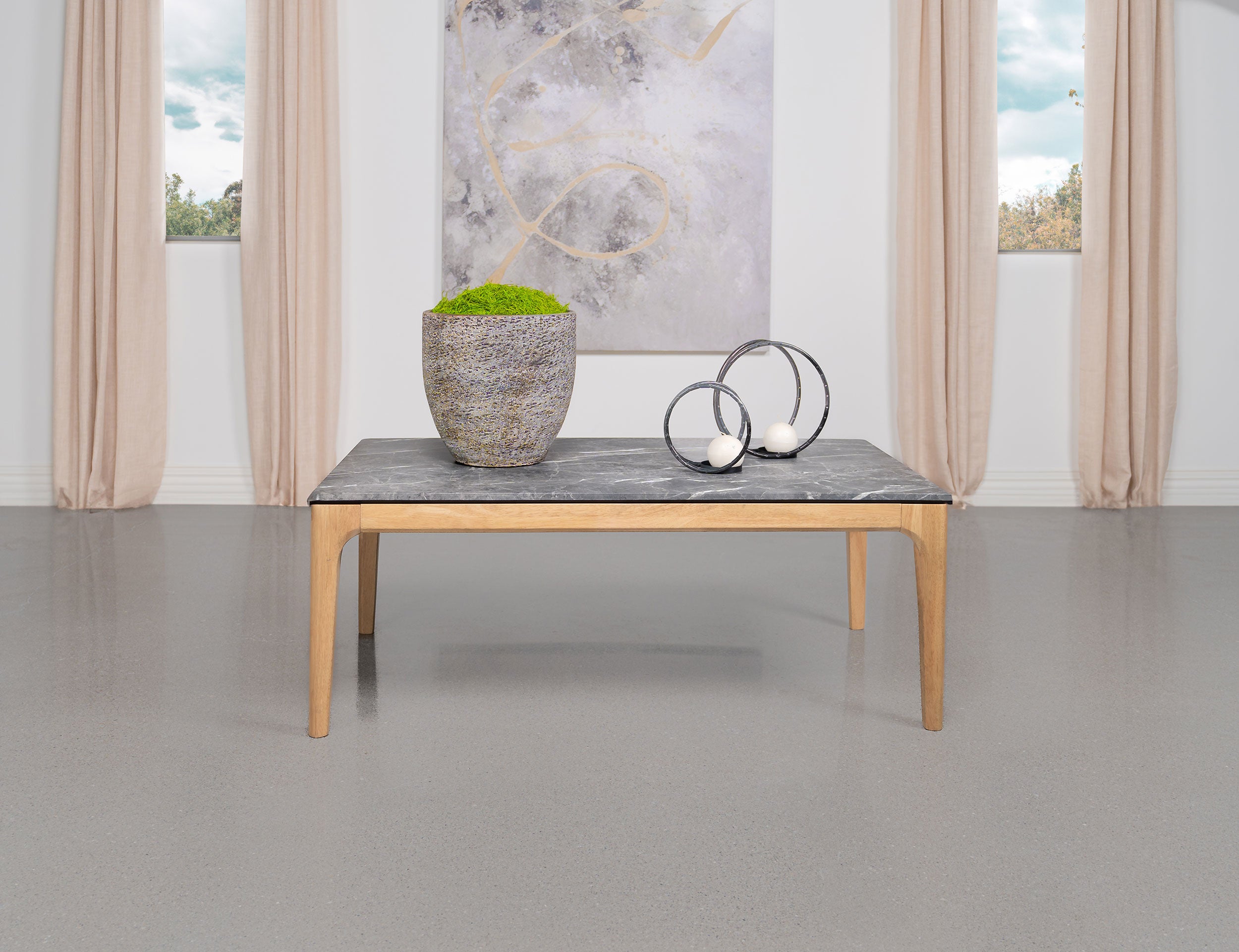Polaris Coffee Table - Luxury Home Furniture (MI)