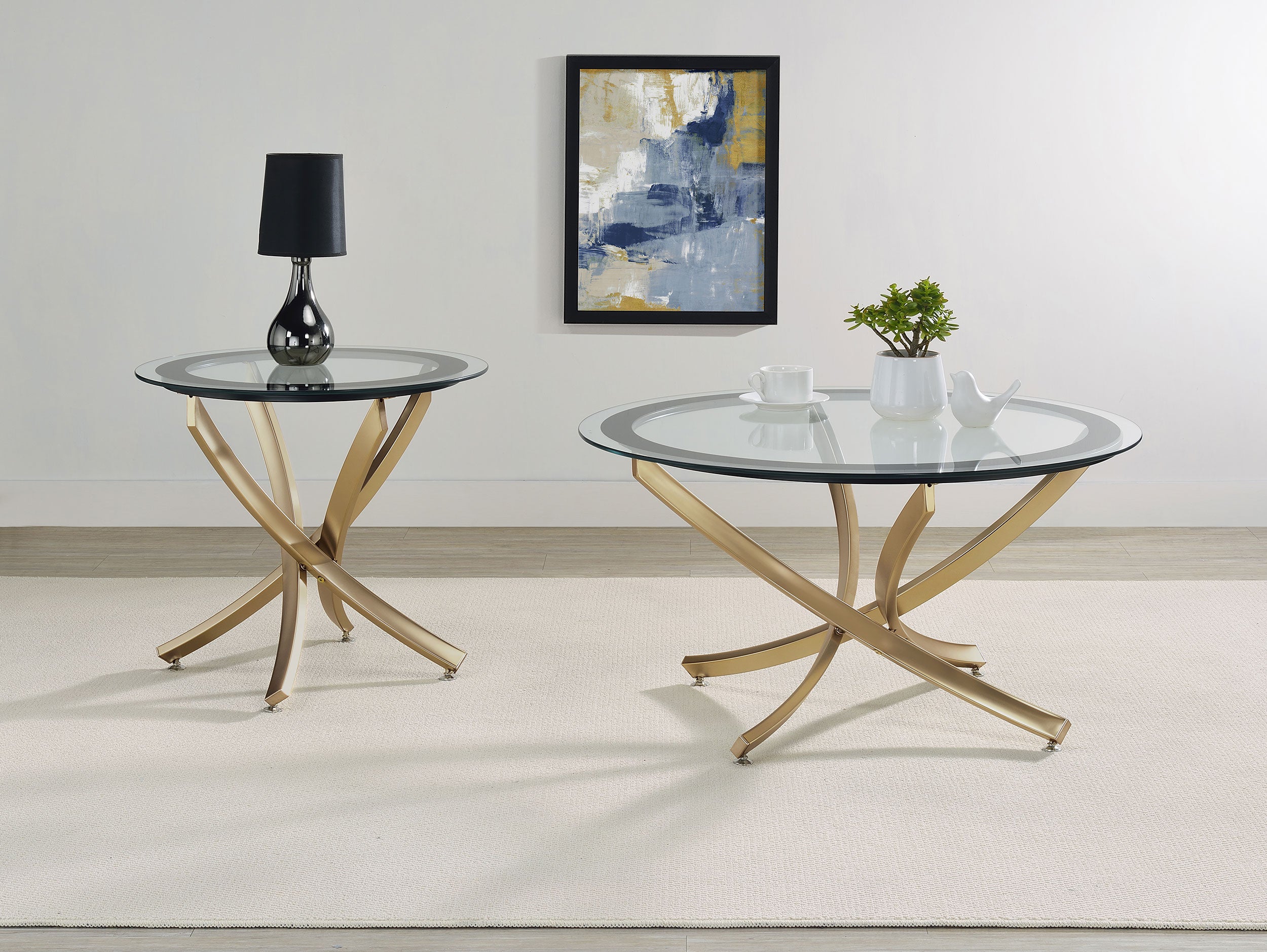 Brooke Coffee Table Set - Luxury Home Furniture (MI)