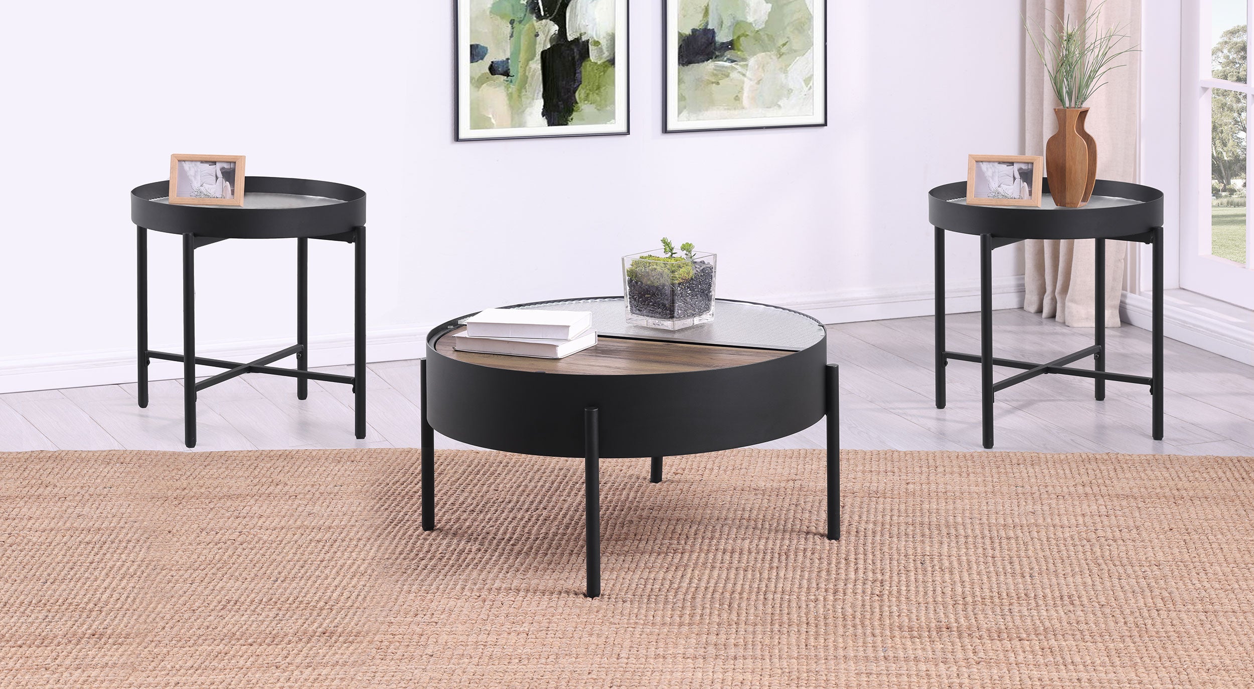 Ozella Coffee Table Sets - Luxury Home Furniture (MI)