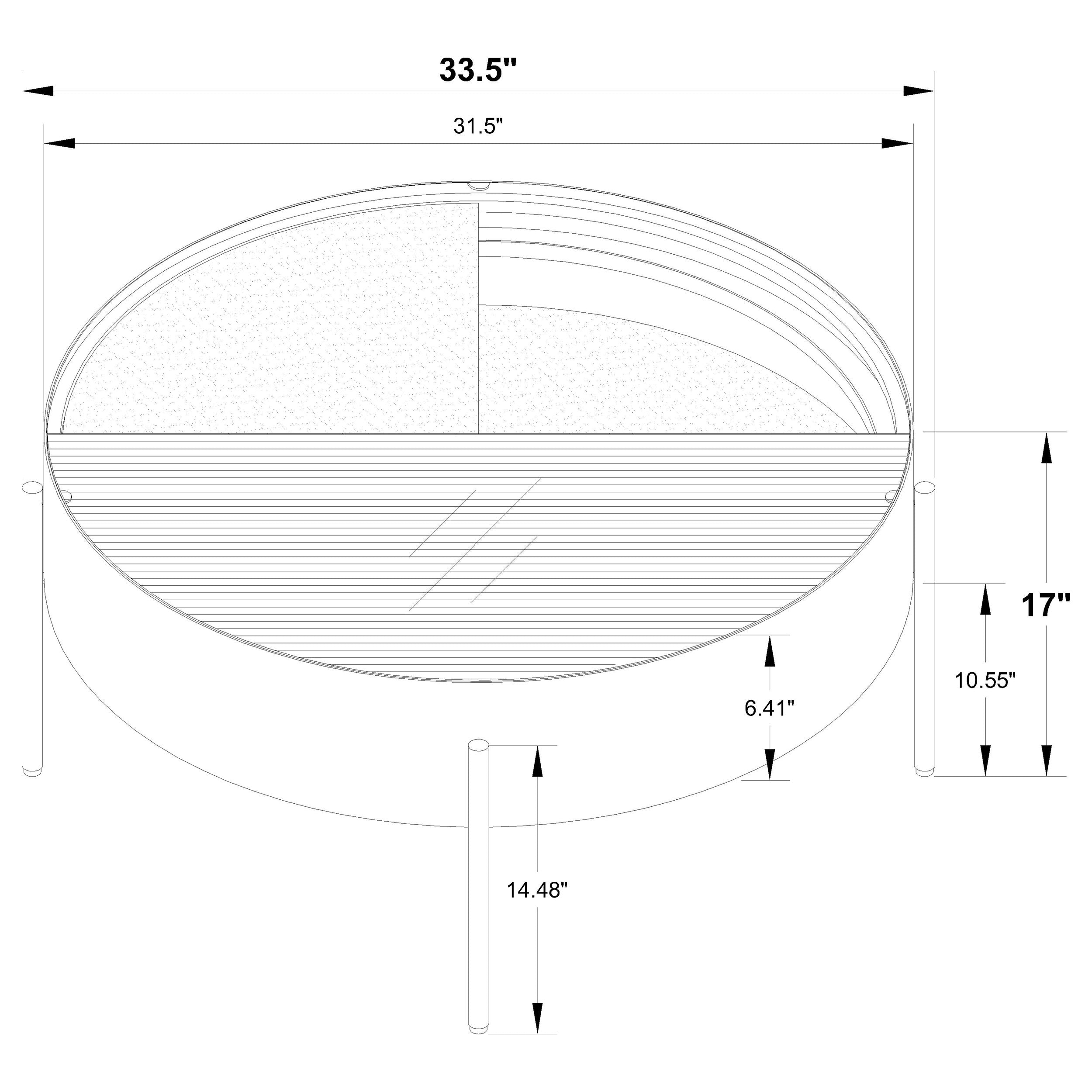 Ozella Coffee Table - Luxury Home Furniture (MI)