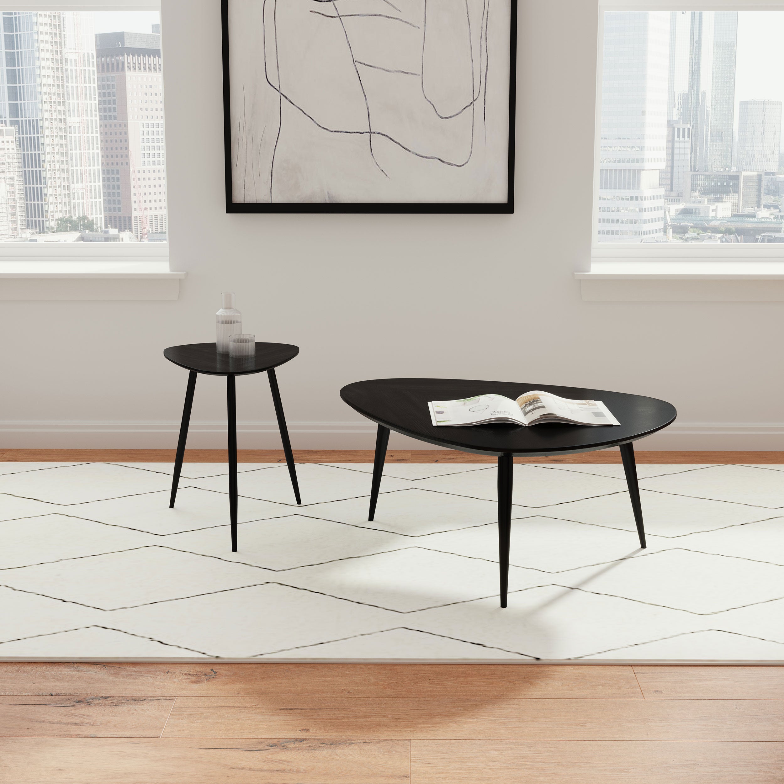 Odessa Coffee Table Sets - Luxury Home Furniture (MI)