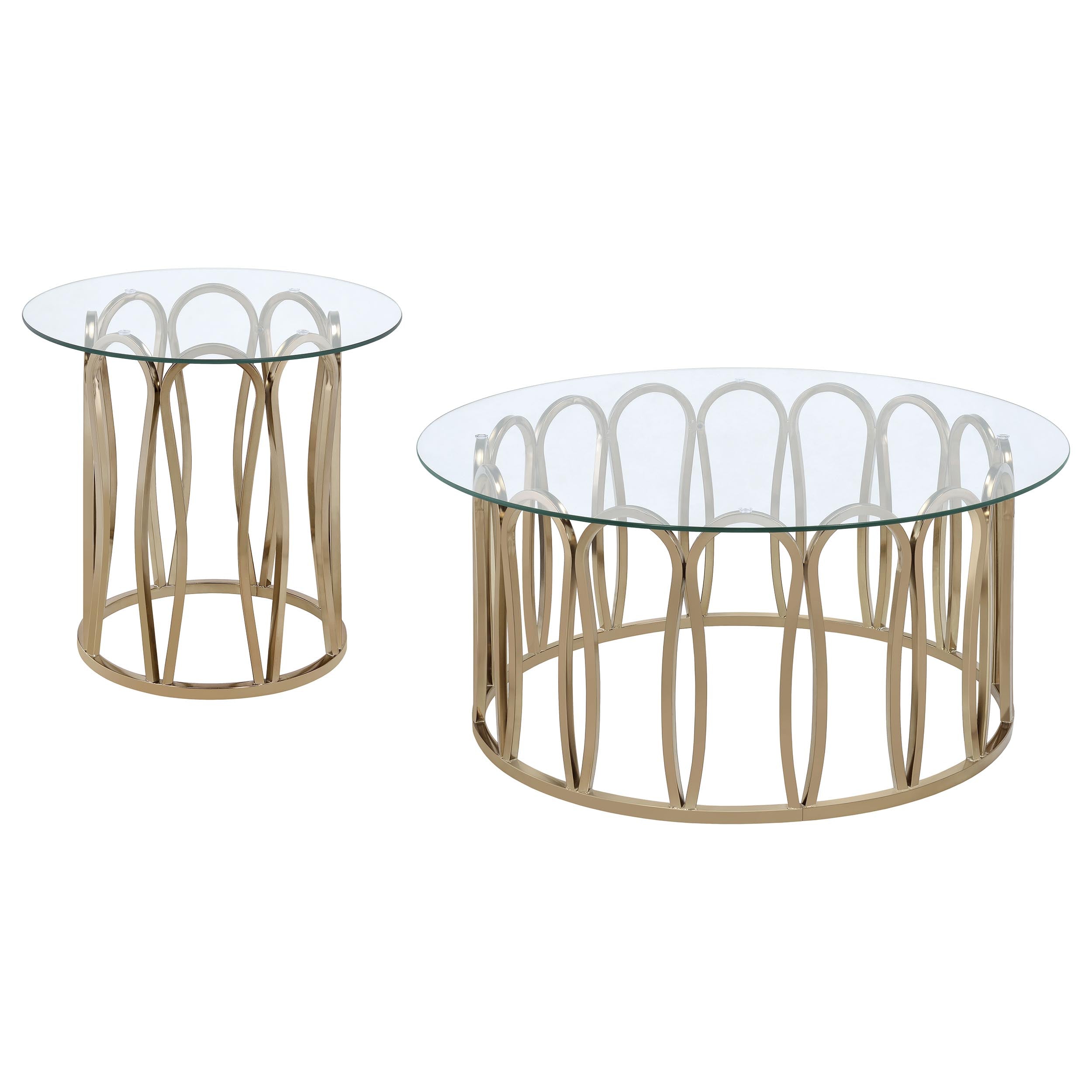 Monett Coffee Table Set - Luxury Home Furniture (MI)