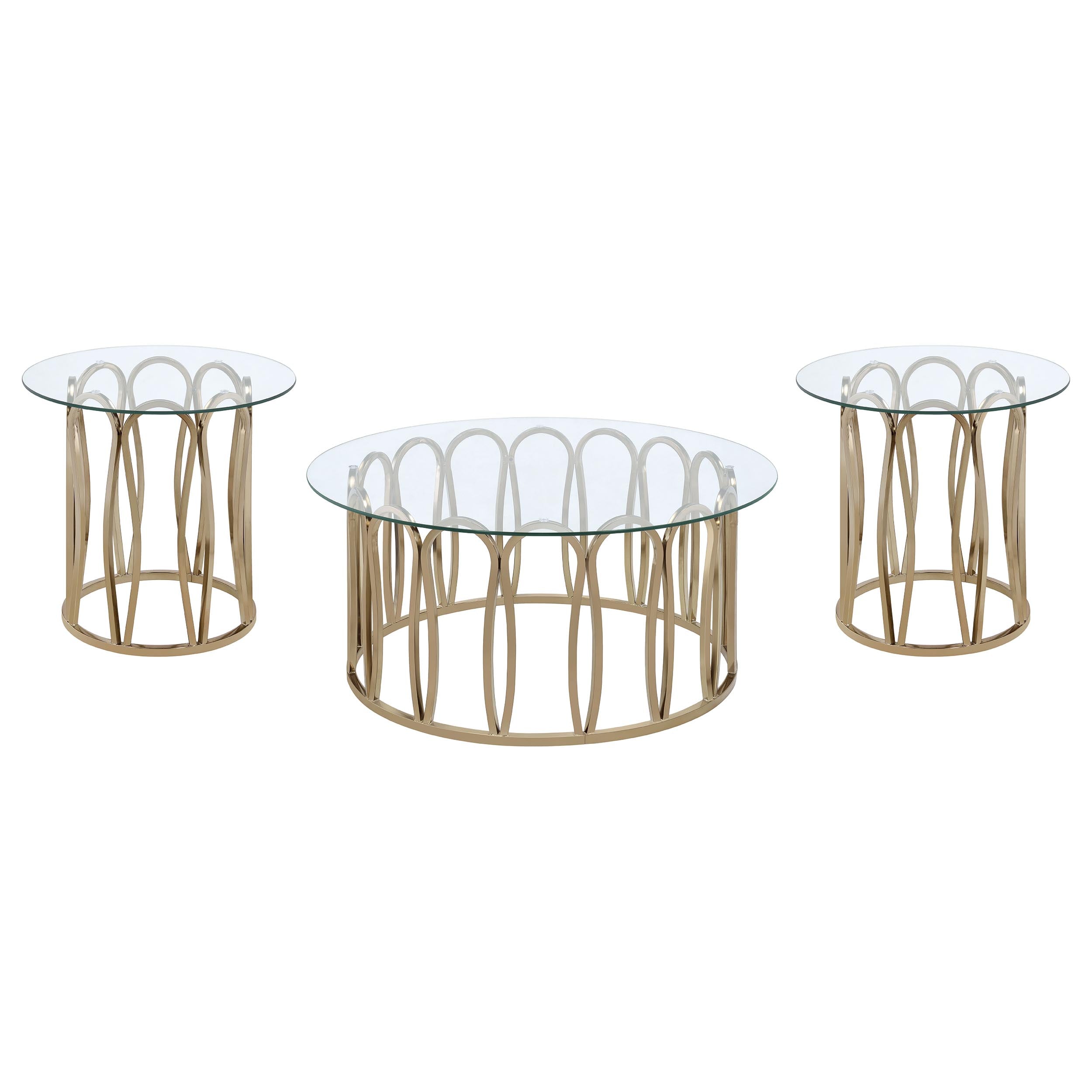 Monett Coffee Table Set - Luxury Home Furniture (MI)