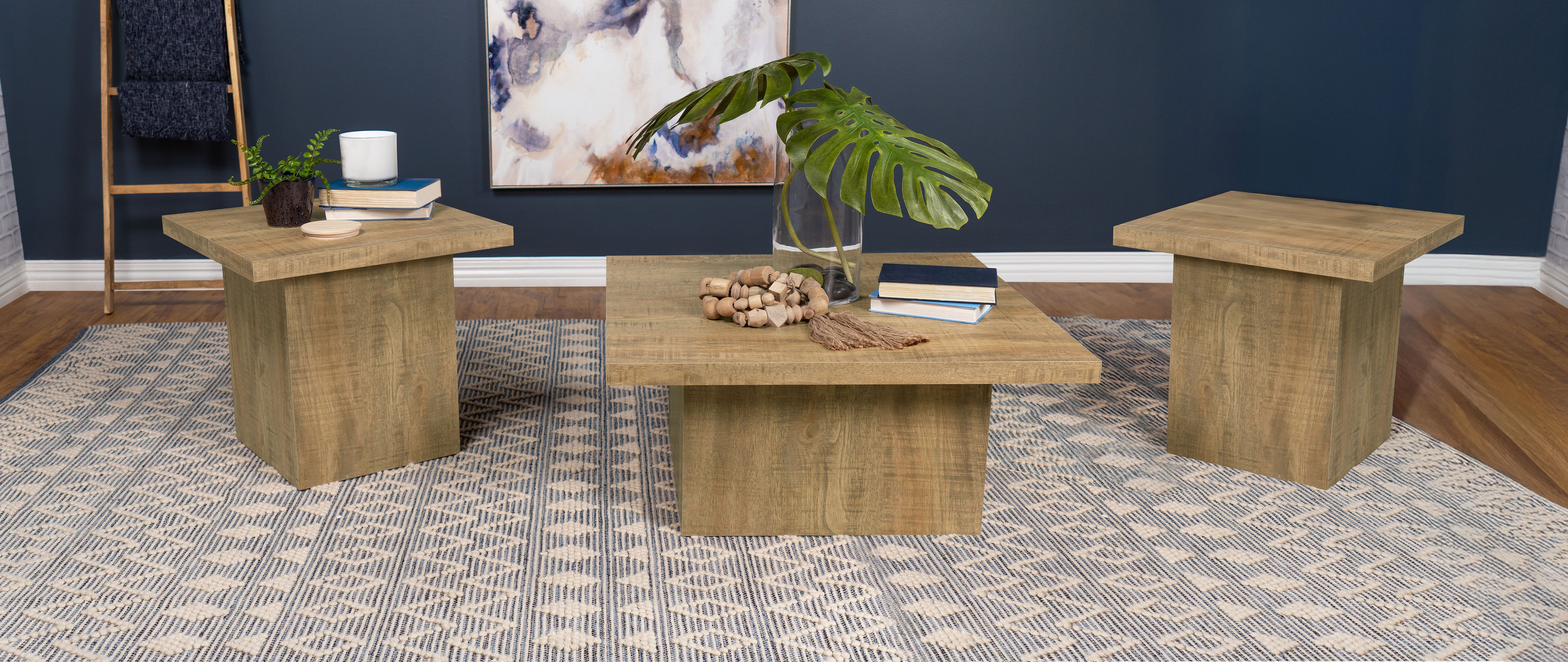 Devar Coffee Table Set - Luxury Home Furniture (MI)