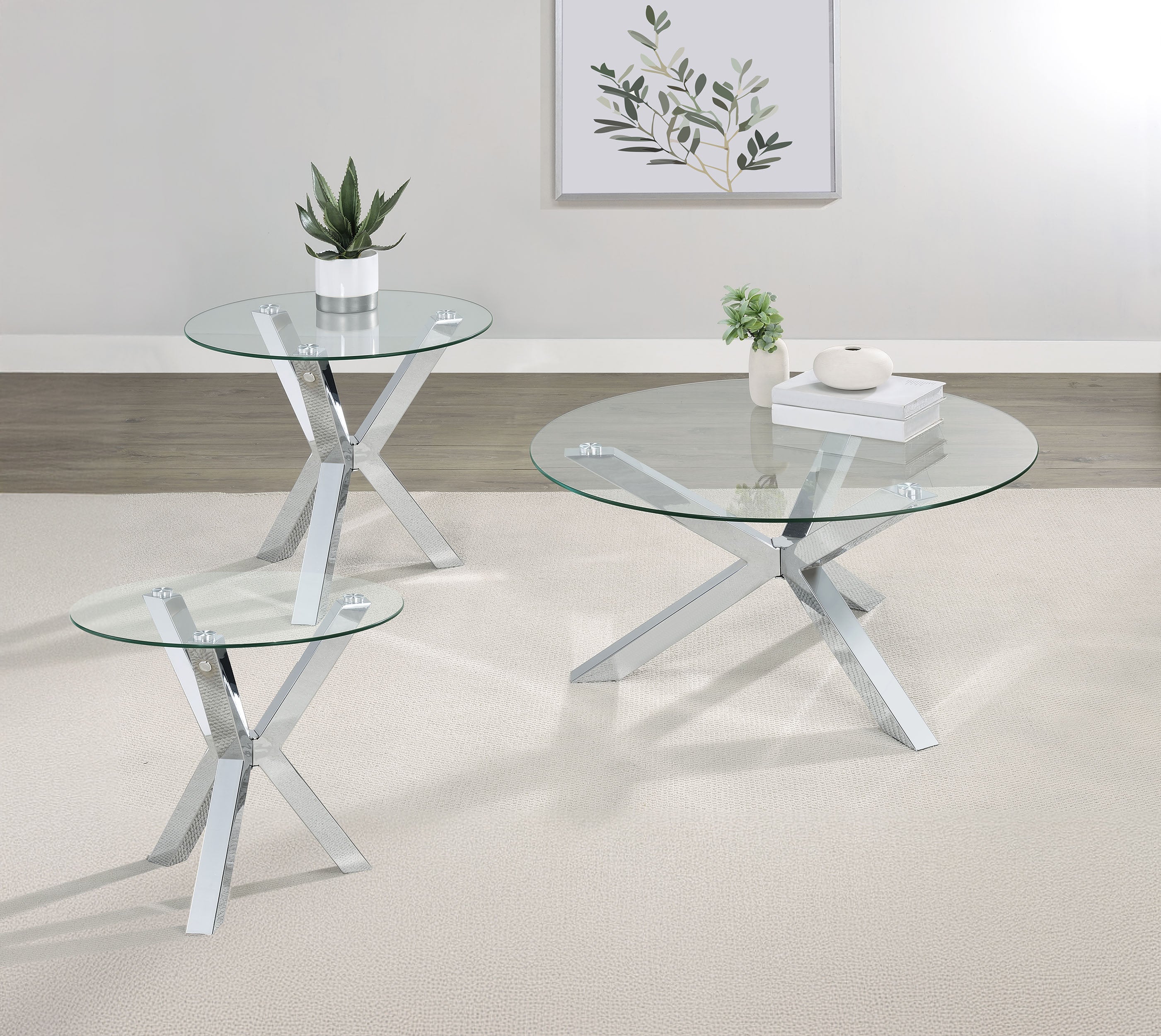 Kenzie Coffee Table Sets - Luxury Home Furniture (MI)
