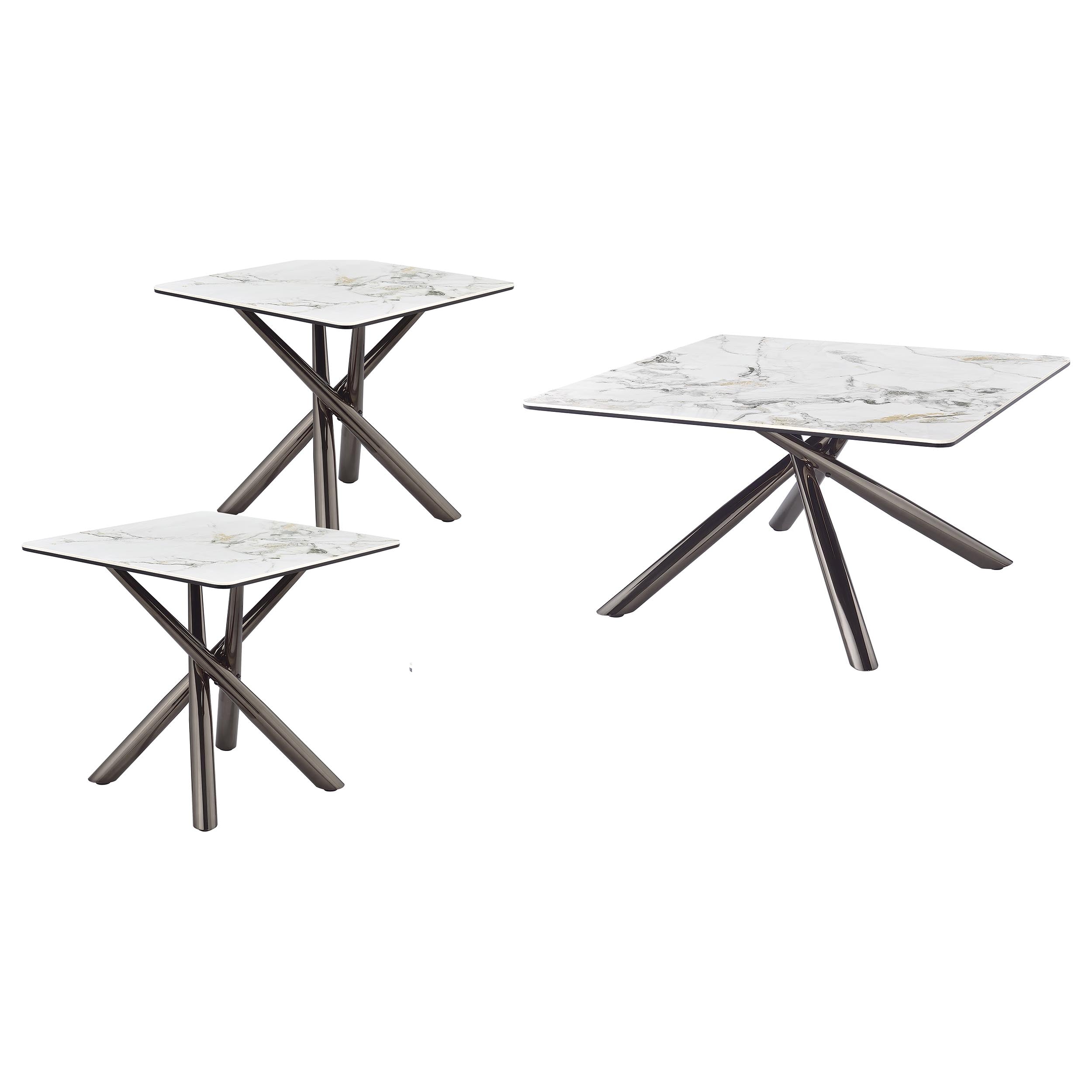 Carvell Coffee Table Set - Luxury Home Furniture (MI)