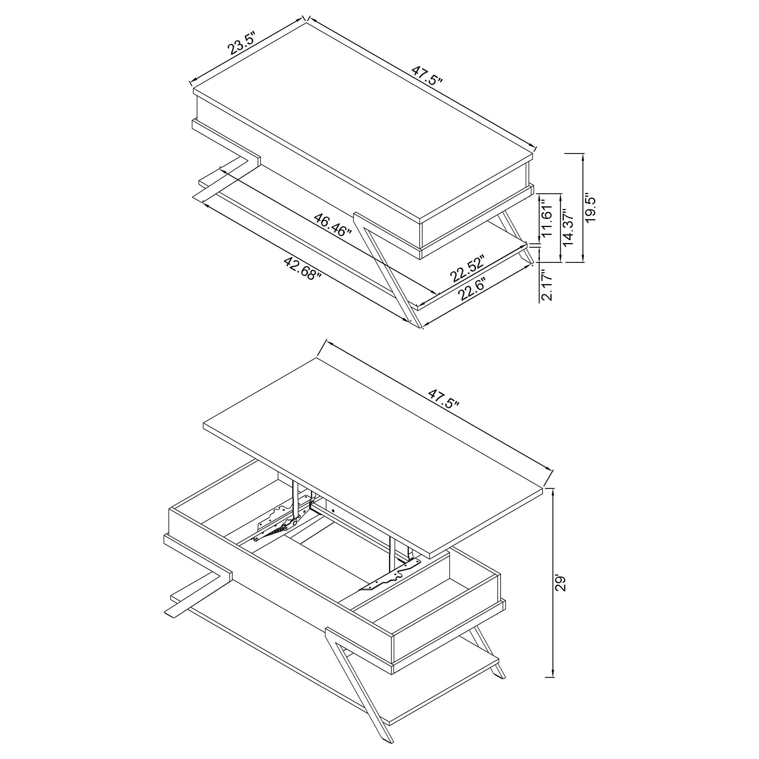 Marcia Coffee Table Sets - Luxury Home Furniture (MI)